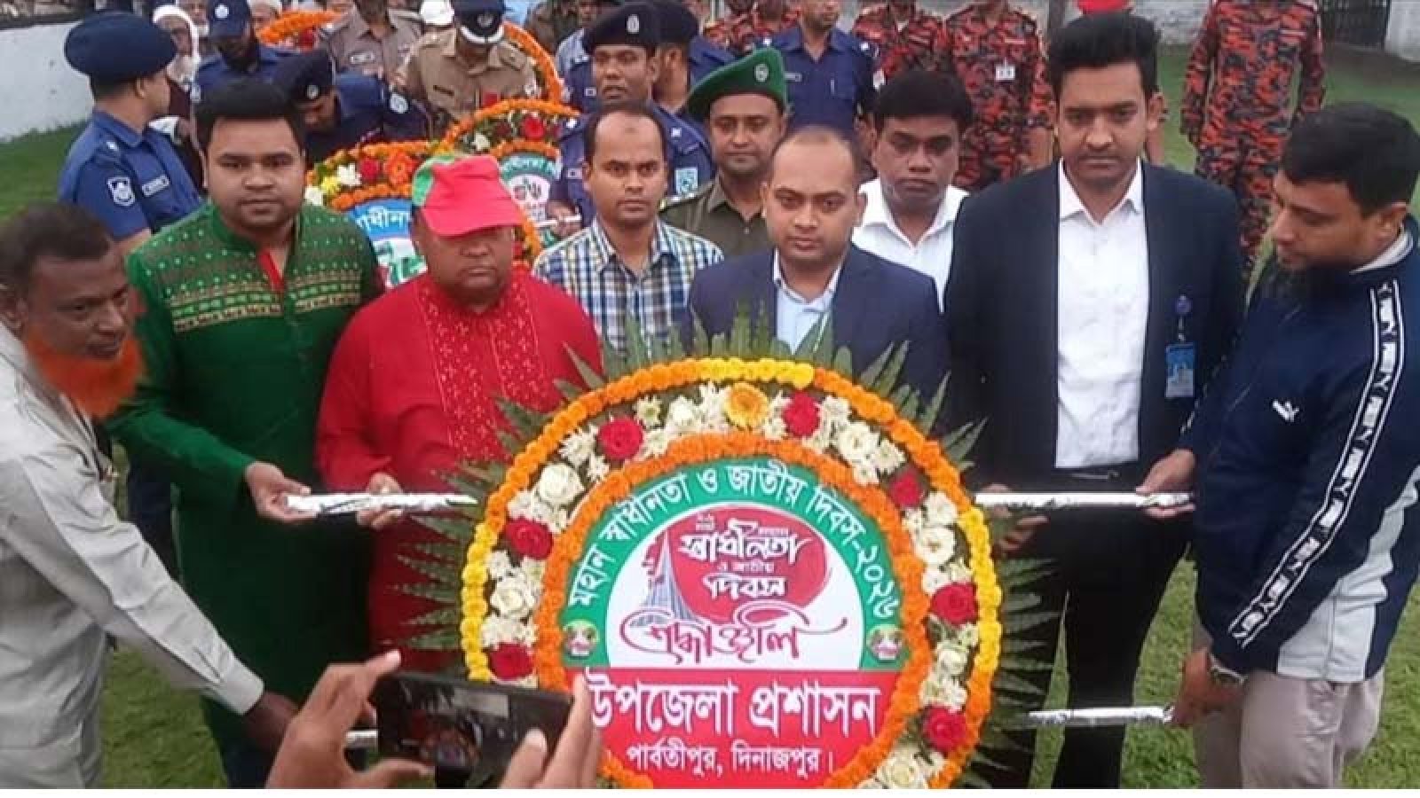 পার্বতীপুরে যথাযোগ্য মর্যাদায় মহান স্বাধীনতা ও জাতীয় দিবস উদযাপন