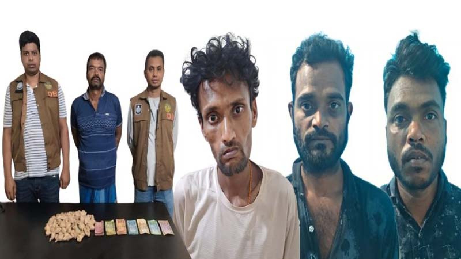 রাজশাহীতে মাদকসহ চার কারবারি গ্রেপ্তার