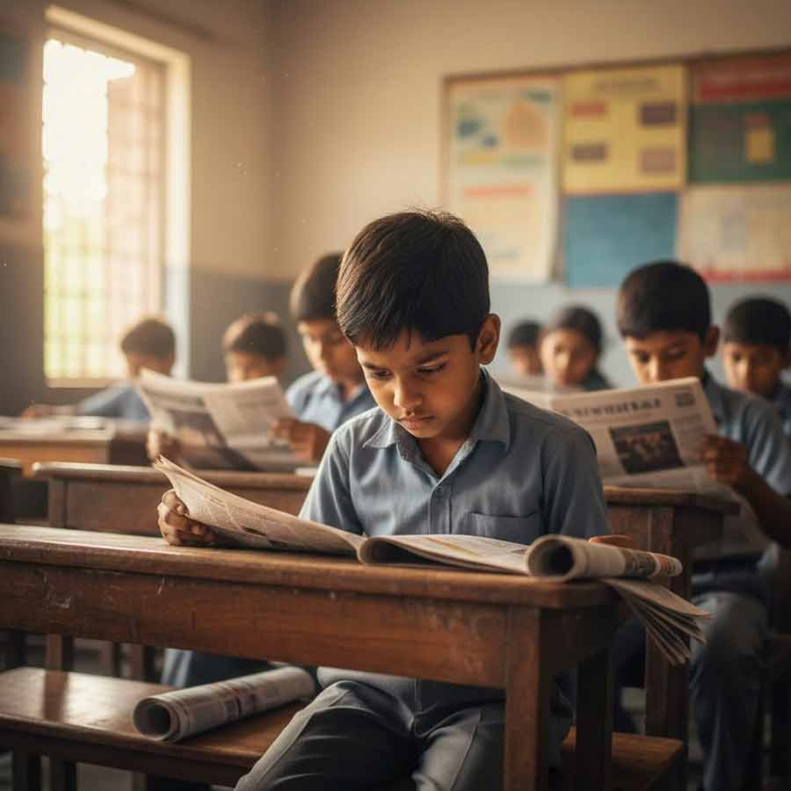 রাজস্থানের স্কুলে খবরের কাগজ পড়া বাধ্যতামূলক