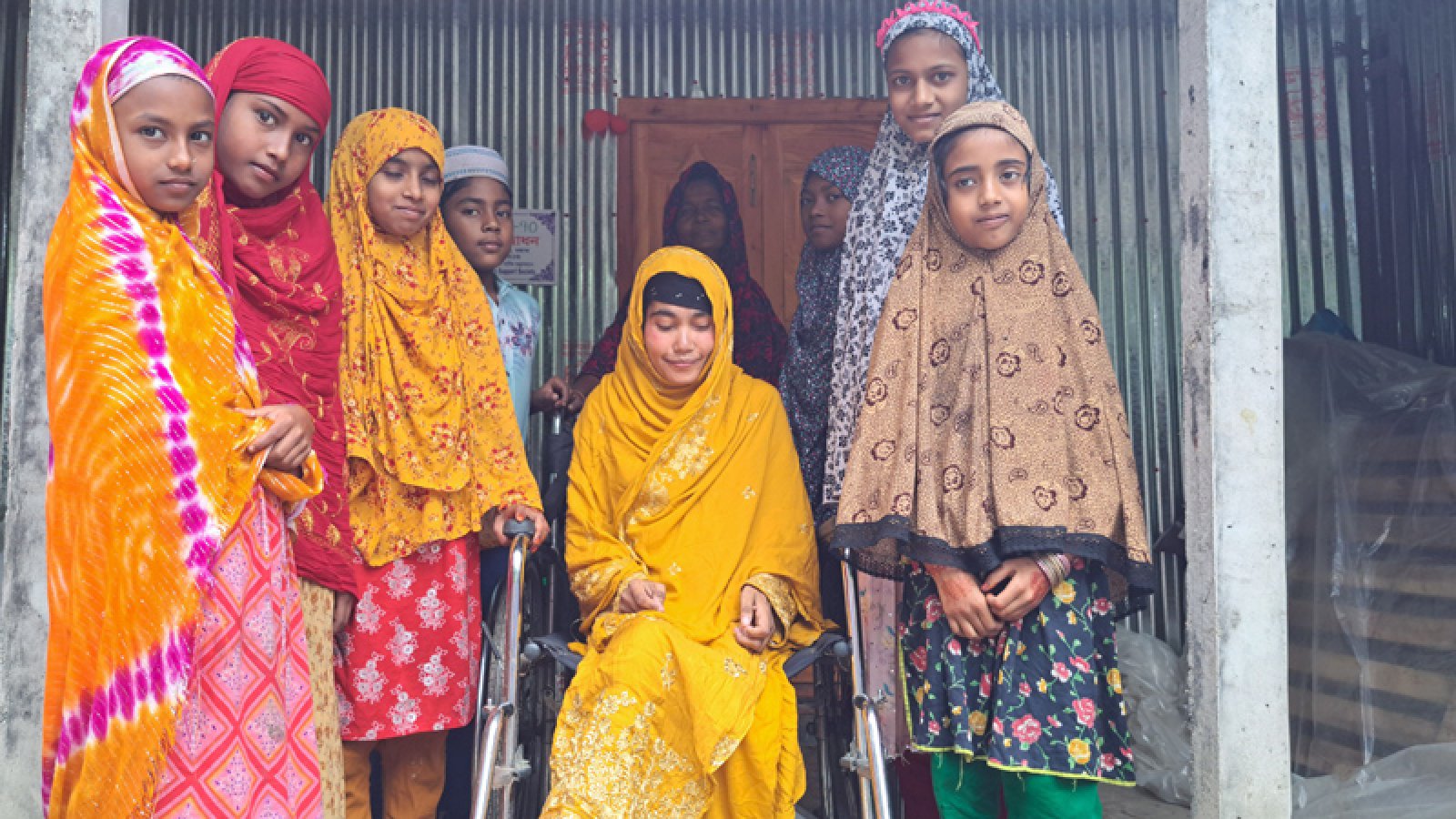 সাইলেন্ট হ্যান্ডস সাপোর্ট সোসাইটির উদ্যোগে নতুন ঘর পেলেন প্রতিবন্ধী জমেলা
