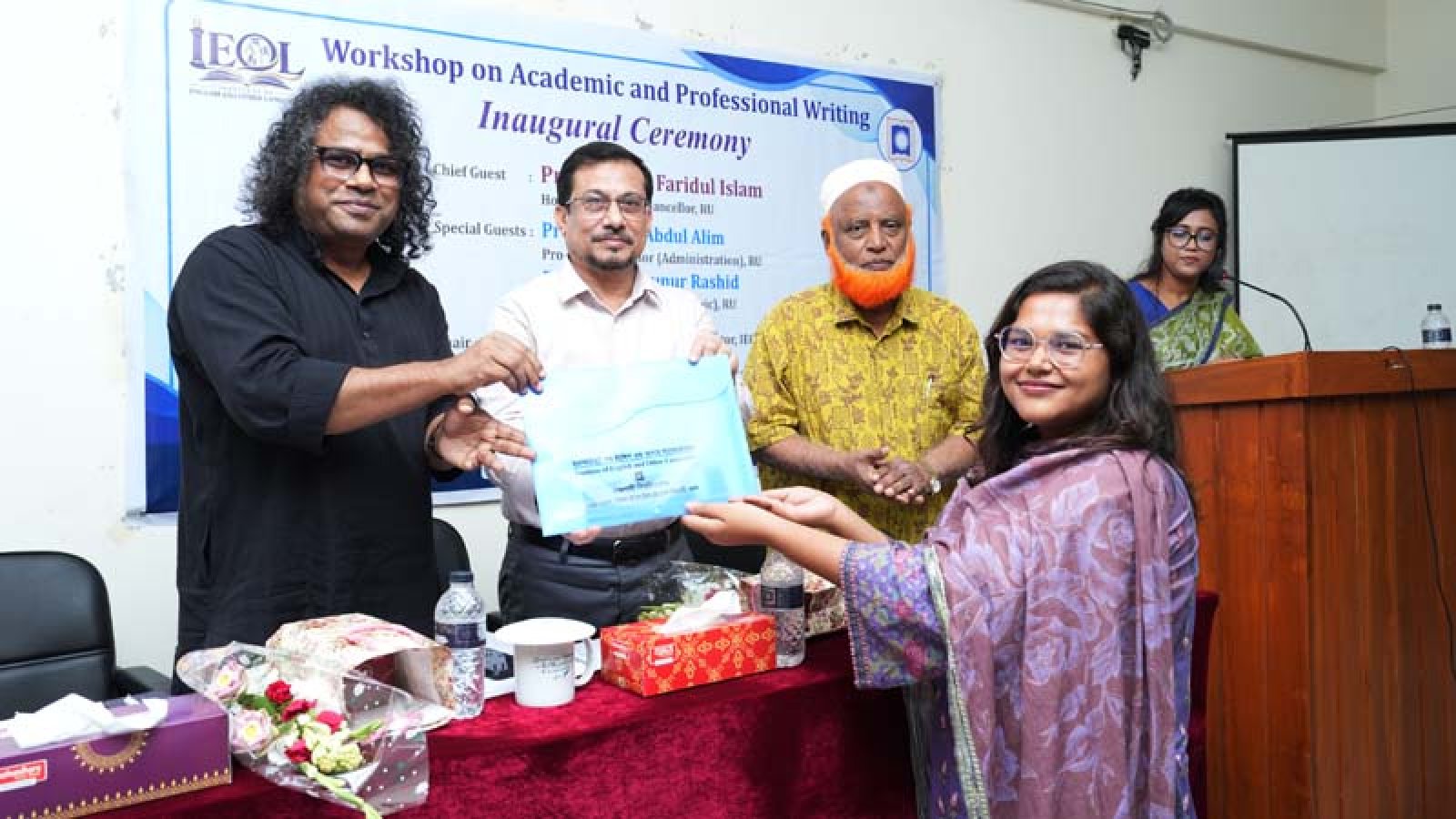 রাবিতে ‘অ্যাকাডেমিক এন্ড প্রফেশনাল রাইটিং’ শীর্ষক কর্মশালা শুরু