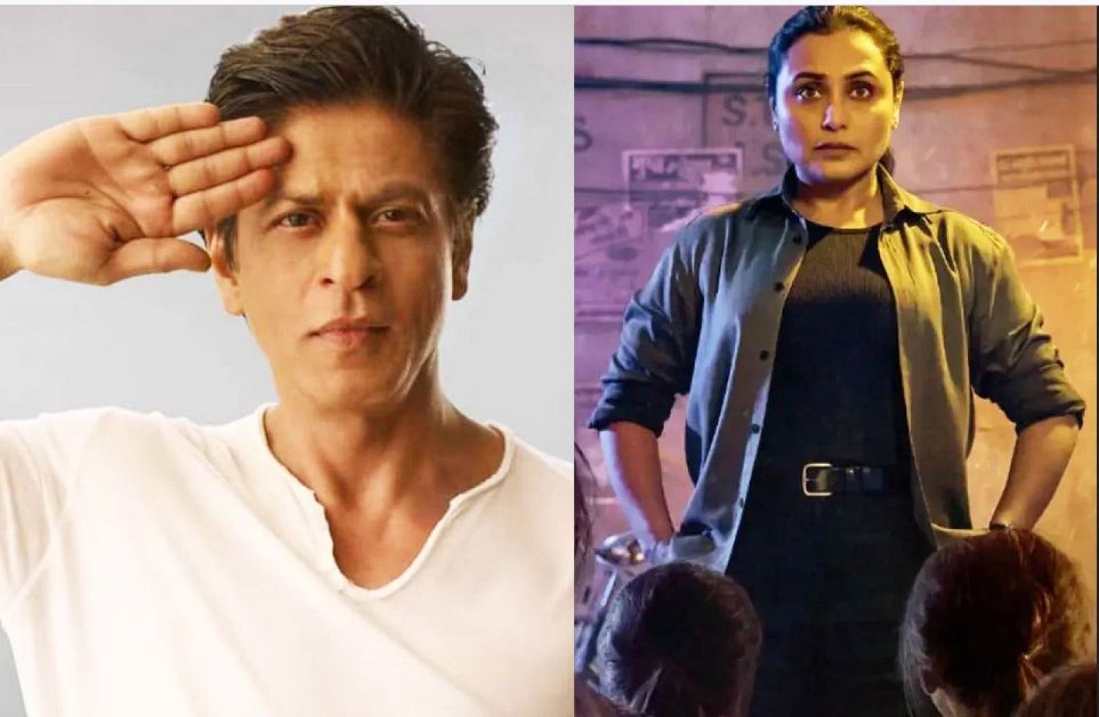 ‘আমার মর্দানি, পর্দাতেও আগুন ধরিয়ে দাও...’, উর্দিধারী রানিকে স্যালুট শাহরুখের