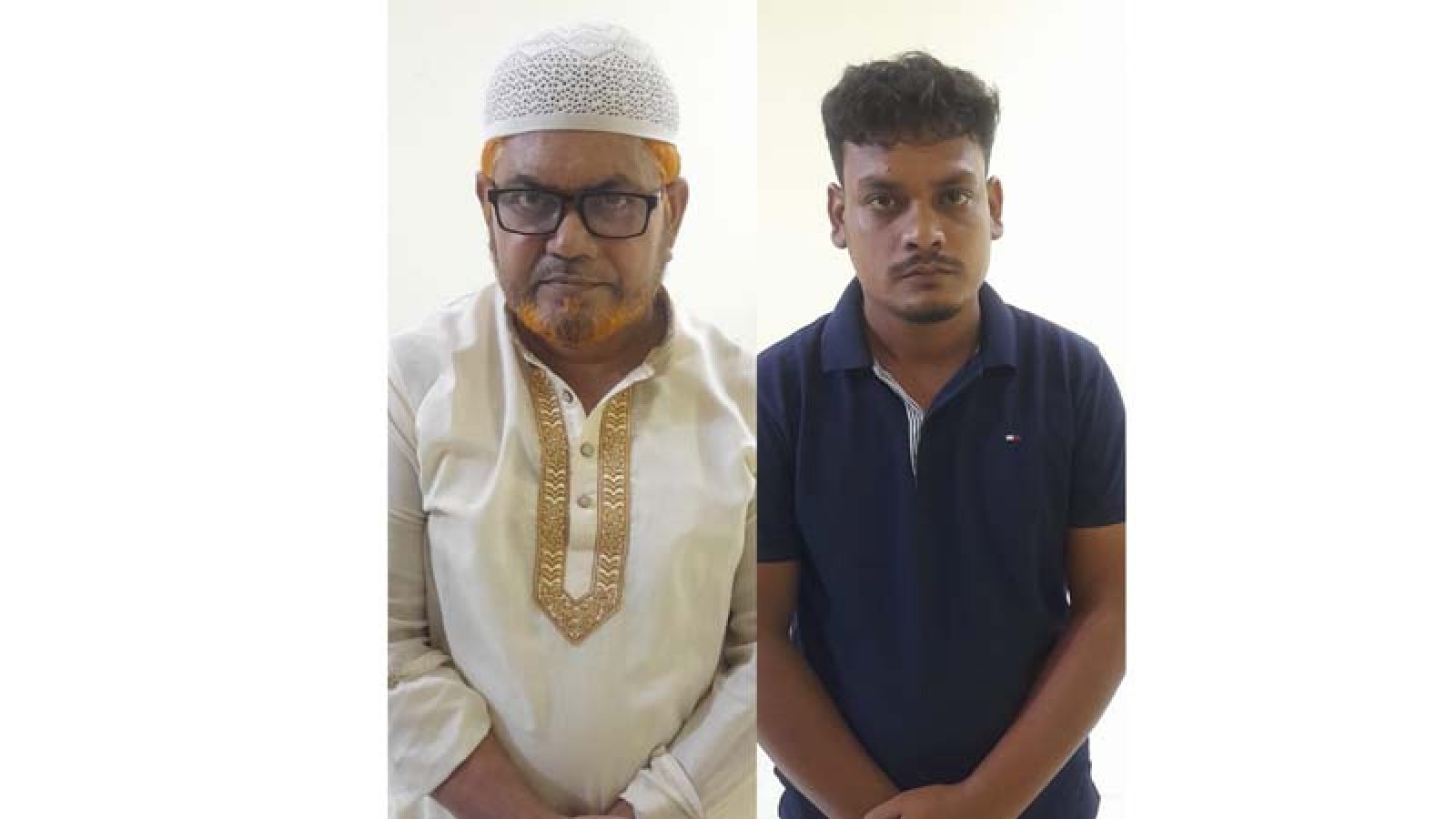 সান্তাহারে লাইসেন্সের নামে ভ্যান চালকদের কাছ থেকে চাঁদা আদায় আটক ২