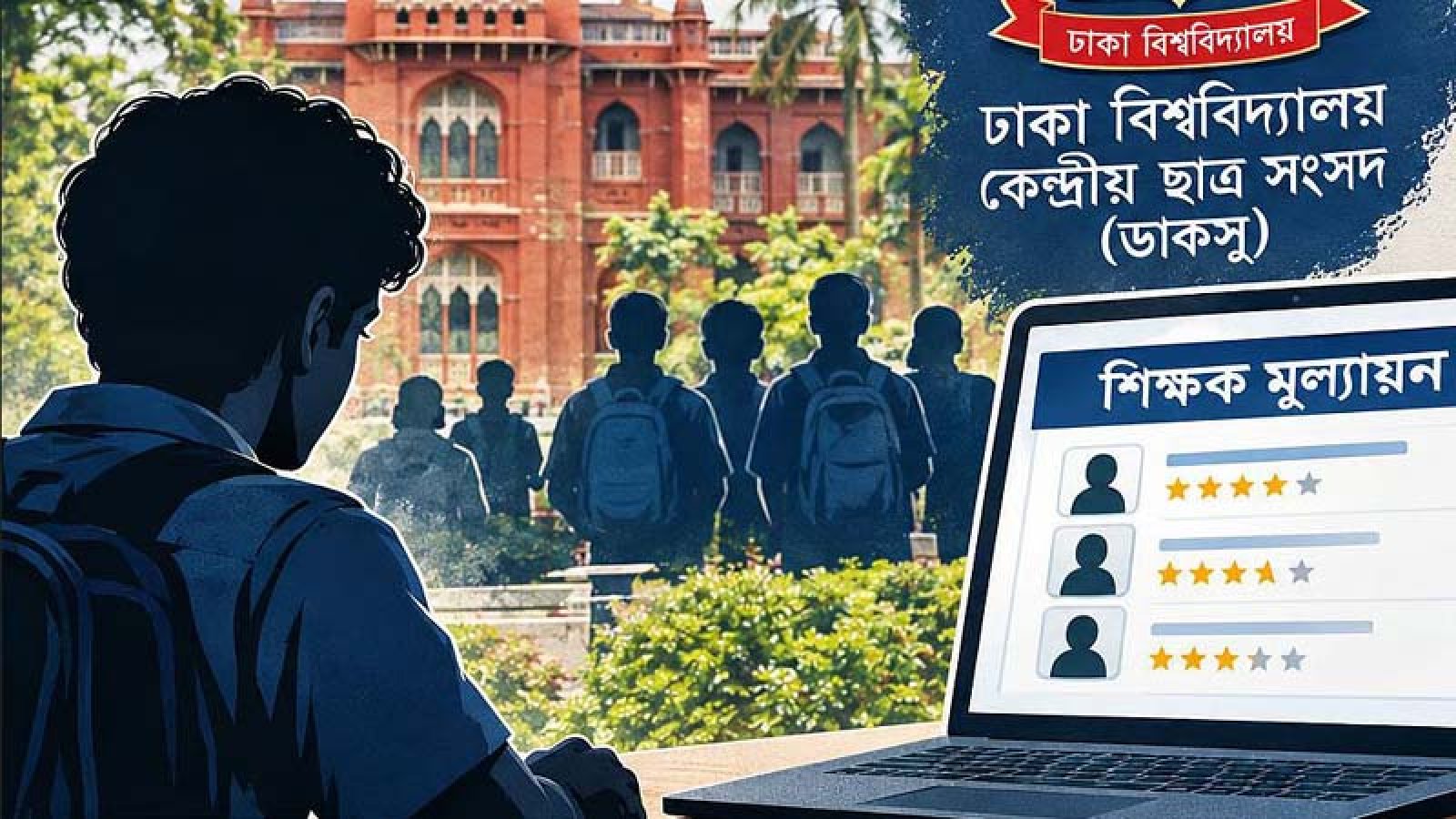 শিক্ষক মূল্যায়নের এখতিয়ার ‘ডাকসুকে কে দিয়েছে?’