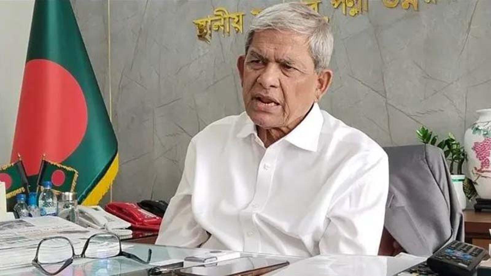 রাষ্ট্রপতির পদত্যাগ নিয়ে গুজবে কান না দেওয়ার আহ্বান ফখরুলের