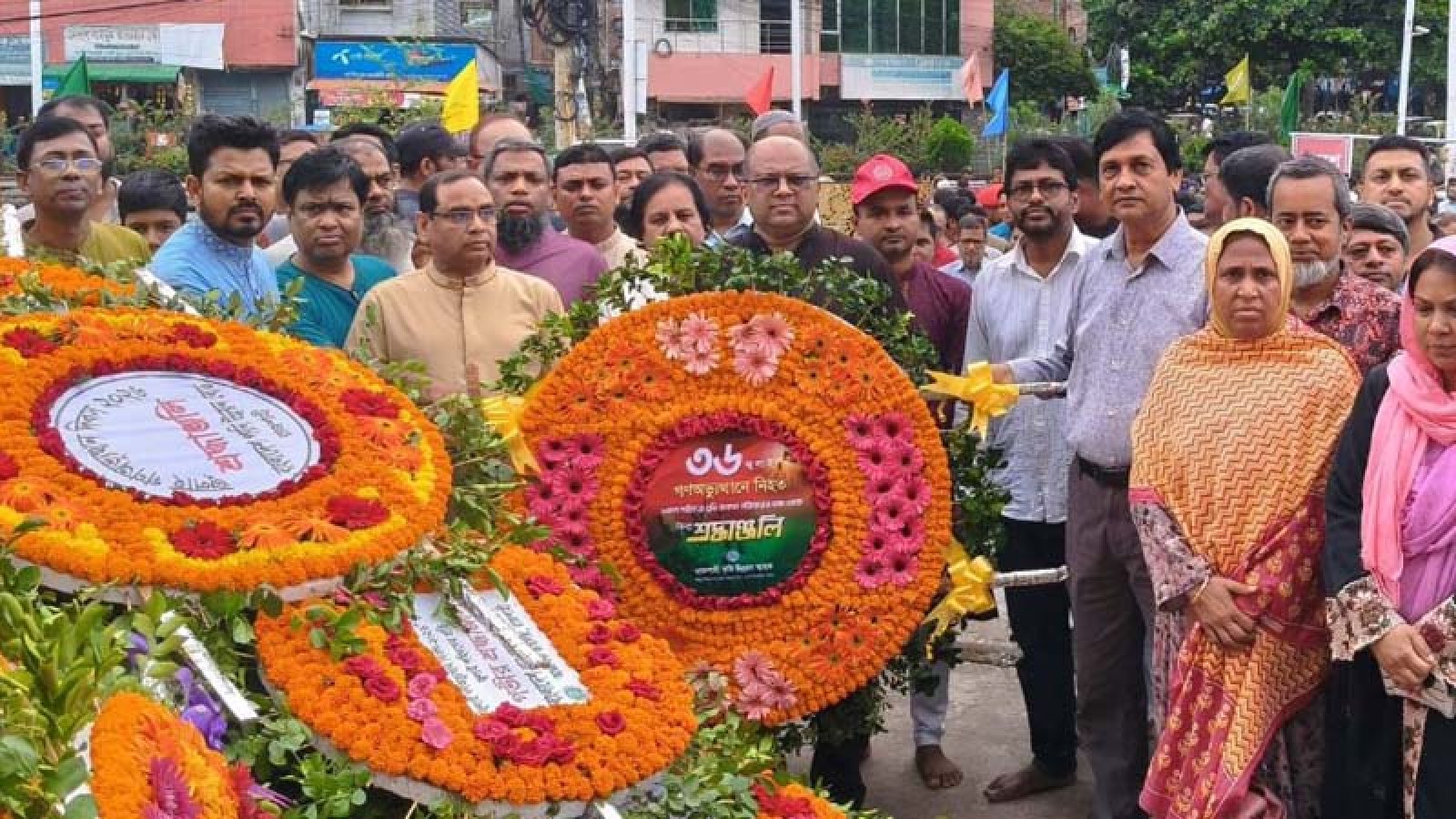 জুলাই গণঅভ্যুত্থান দিবসে  রাকাব-এর শ্রদ্ধা নিবেদন