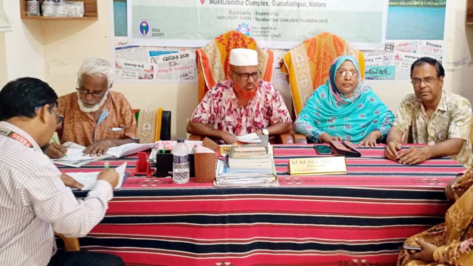 গুরুদাসপুরে সামাজিক সচেতনতা বৃদ্ধিতে প্রেস কনফারেন্স