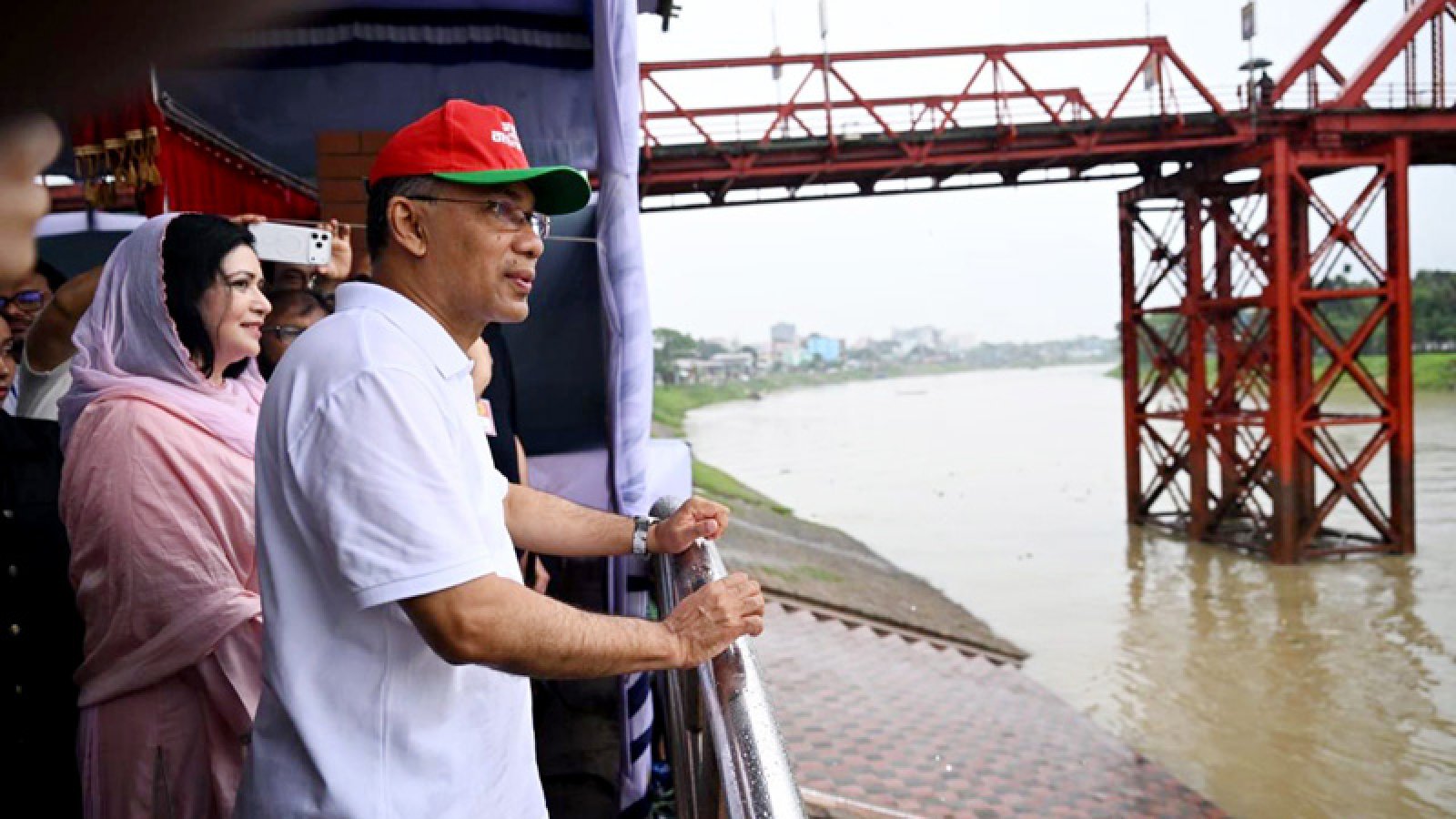 সুরমা নদীর তীর উন্নয়ন প্রকল্প উদ্বোধন করলেন প্রধানমন্ত্রী