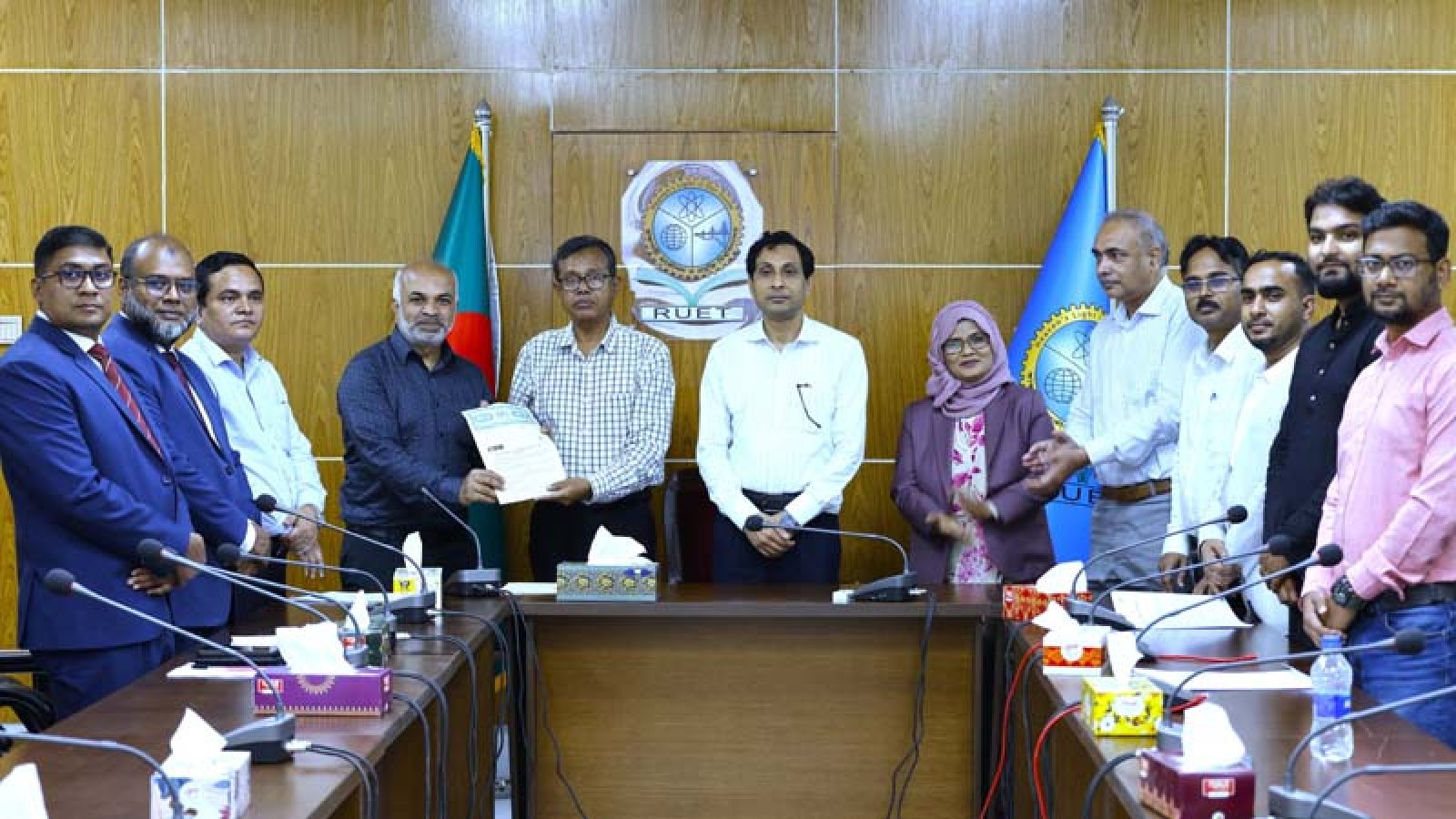 রুয়েটের সাথে আইআইবিএ বাংলাদেশের সমঝোতা স্মারক স্বাক্ষরিত