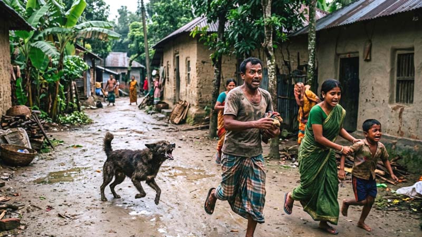 পাবনার বেড়ায় দুইদিনে পাগলা কুকুরের কামড়ে শিশুসহ আহত ২৮ জন
