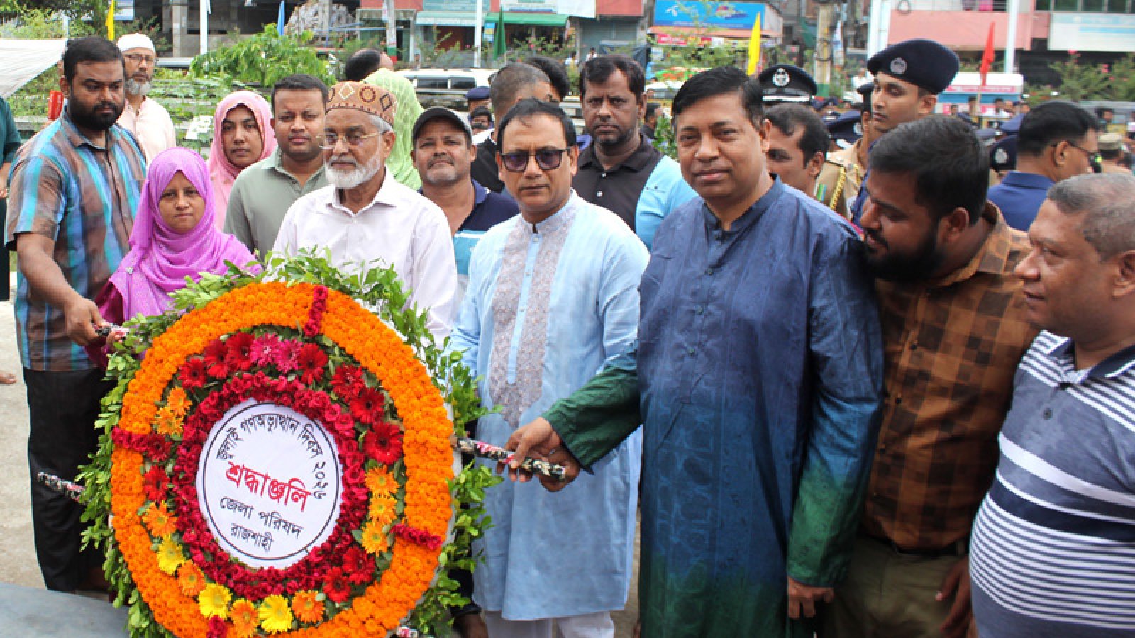 রাজশাহী জেলা পরিষদের উদ্যোগে জুলাই গণঅভ্যুত্থান দিবস পালিত