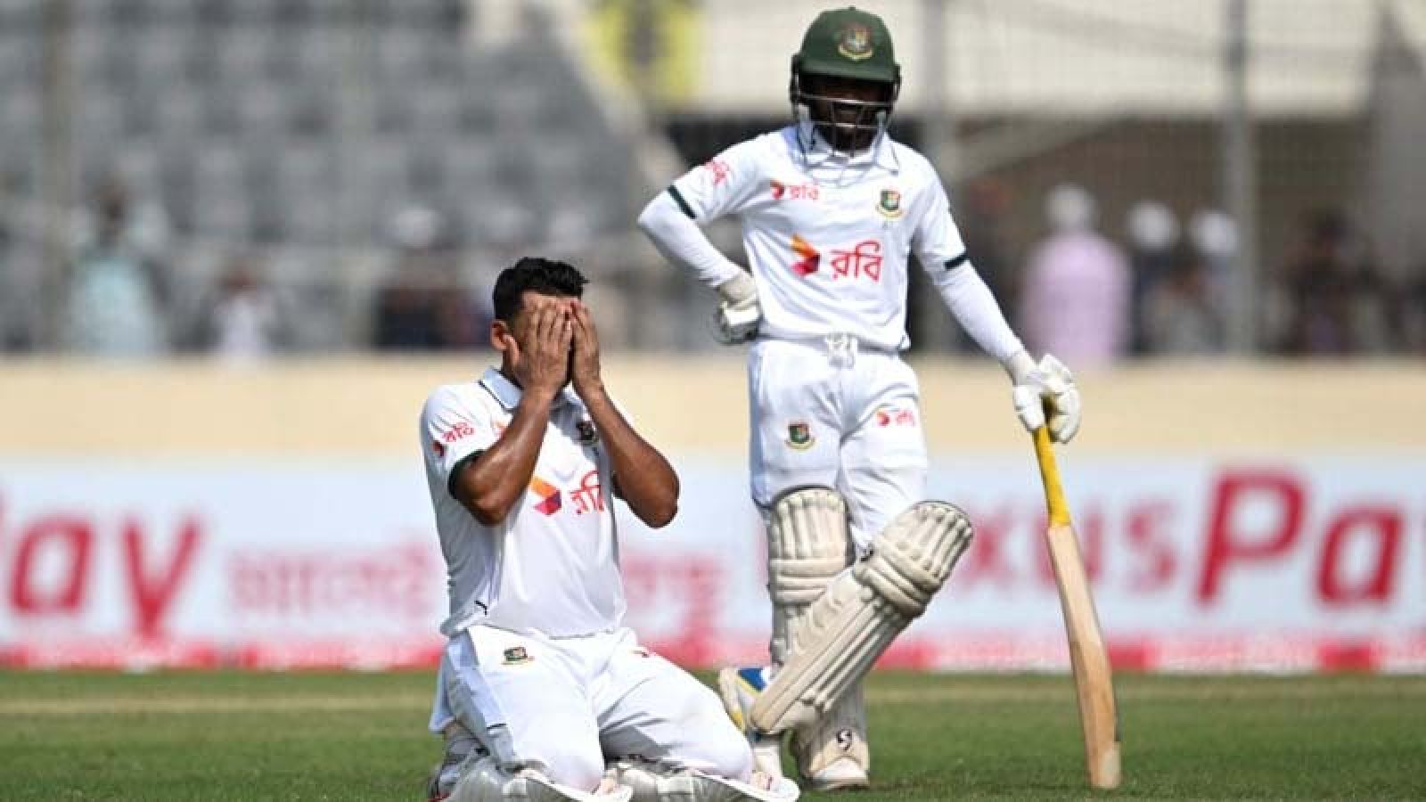 শান্তর সেঞ্চুরি, মুমিনুলের আক্ষেপে প্রথম দিন শেষ
