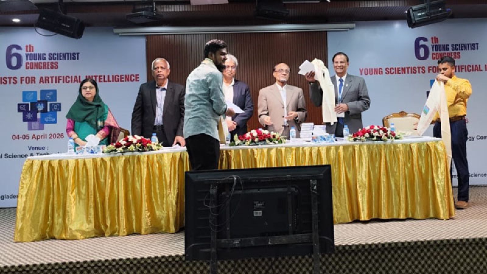 ইয়াং সায়েন্টিস্ট কংগ্রেসে রুয়েট শিক্ষার্থীর দ্বিতীয় স্থান অর্জন