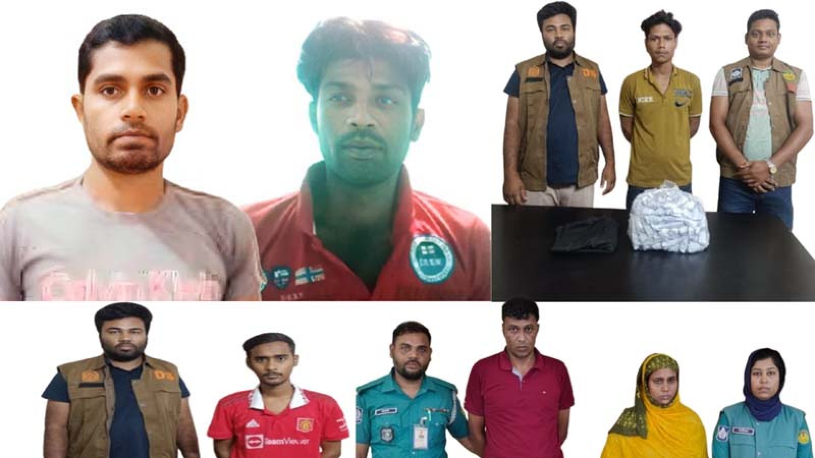 মহানগরীতে অভিযানে নারীসহ ৬ ব্যবসায়ী গ্রেপ্তার, মাদক উদ্ধার