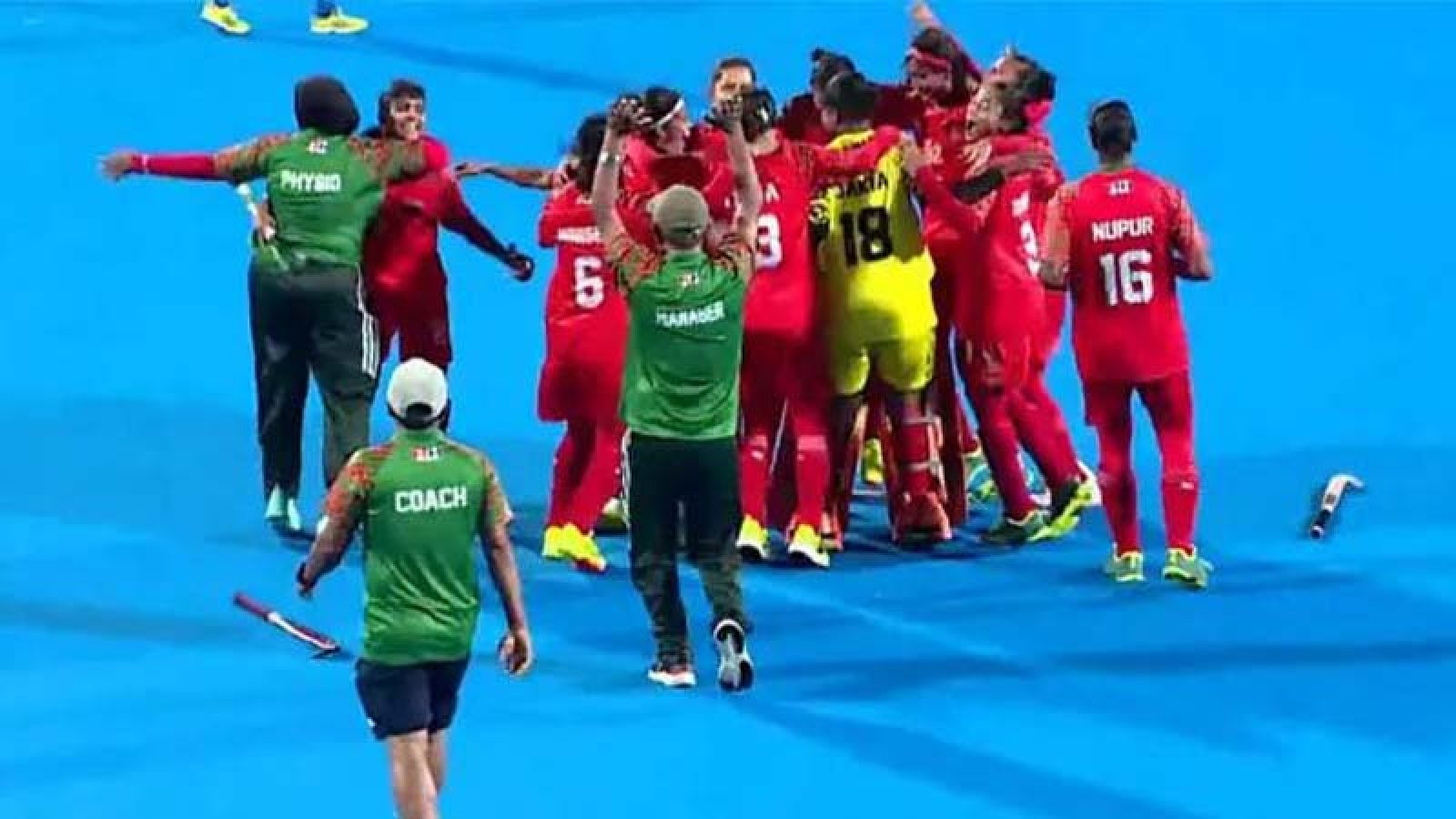 এশিয়া কাপ হকিতে চ্যাম্পিয়ন বাংলাদেশের মেয়েরা