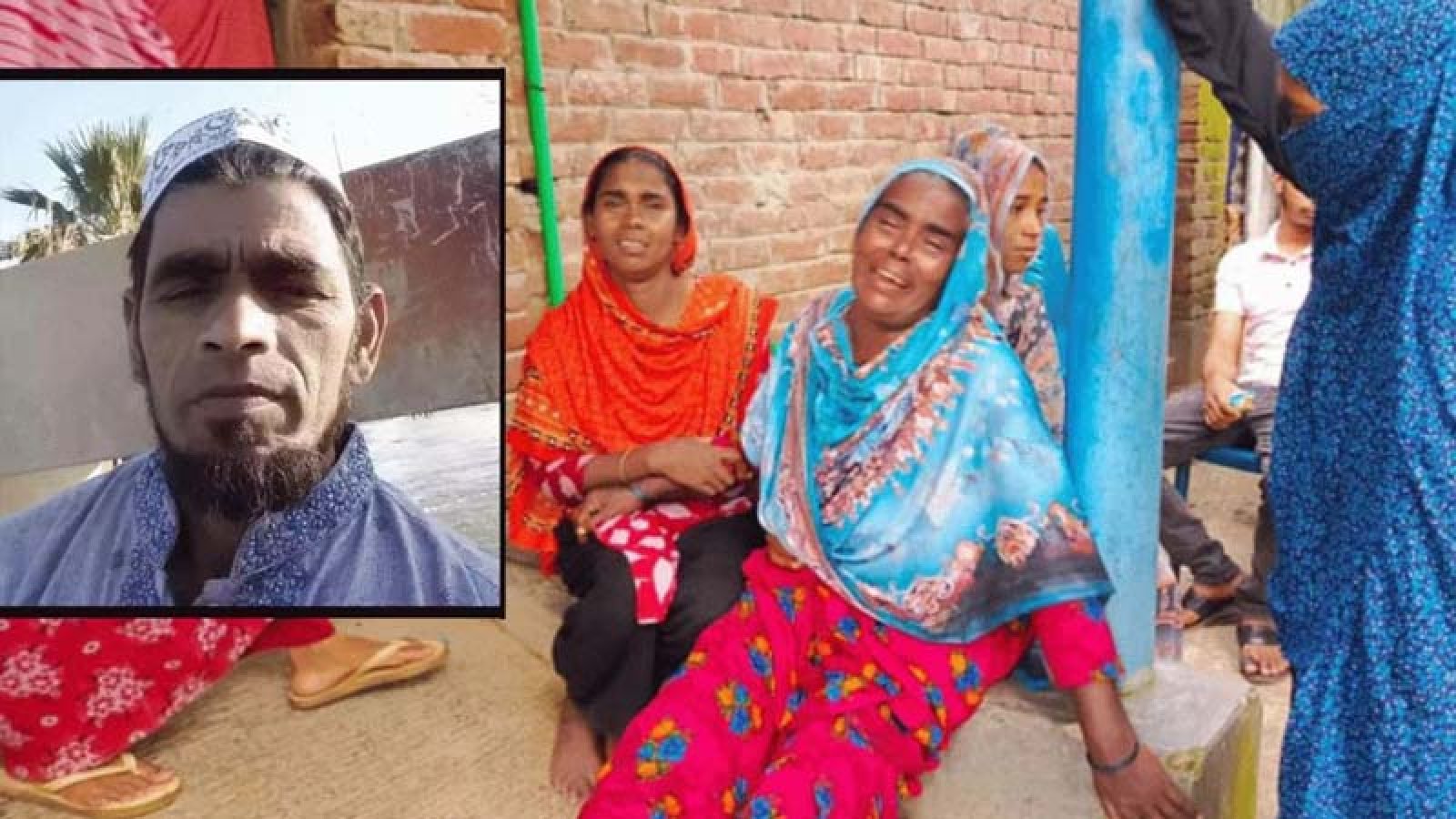 আট বছর পর লাশ হয়ে দেশে ফিরলেন শ্যামল, বাবা মায়ের পাশে দাফন