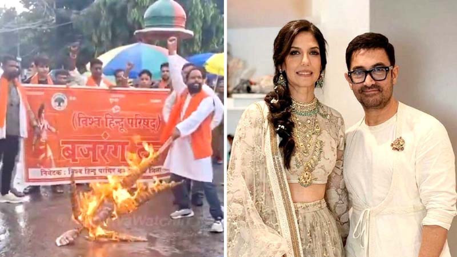 ‘জেহাদি, আমির ভারত ছাড়ো’, বারবার হিন্দু নারীকে বিয়ে করায় বজরং দল