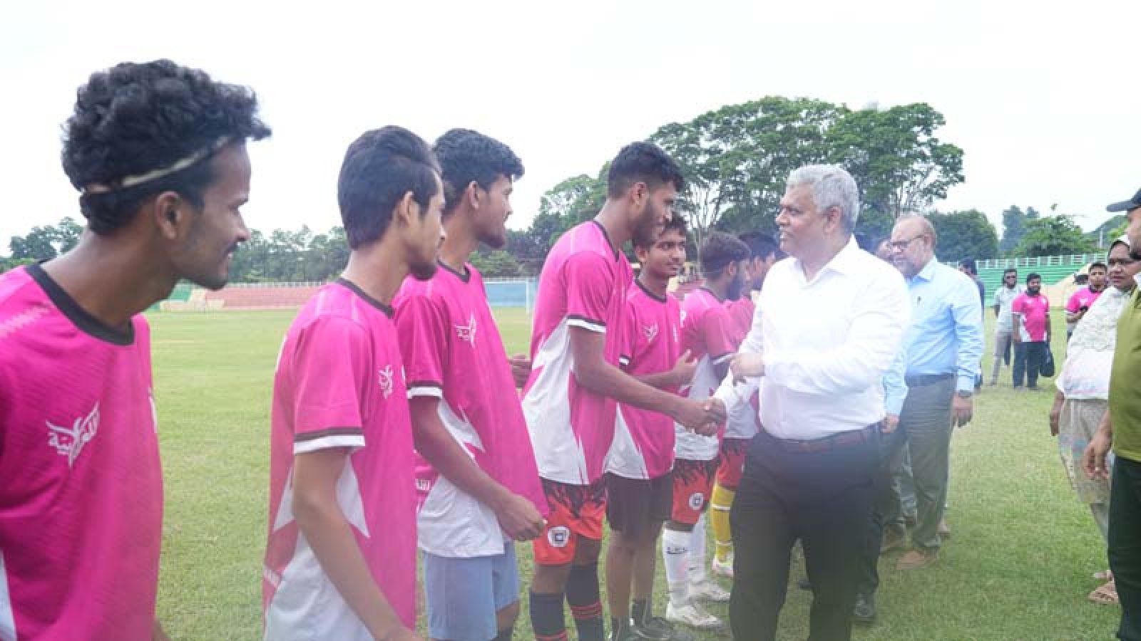 রাবিতে আন্তঃবিভাগ ফুটবল প্রতিযোগিতা উদ্বোধন