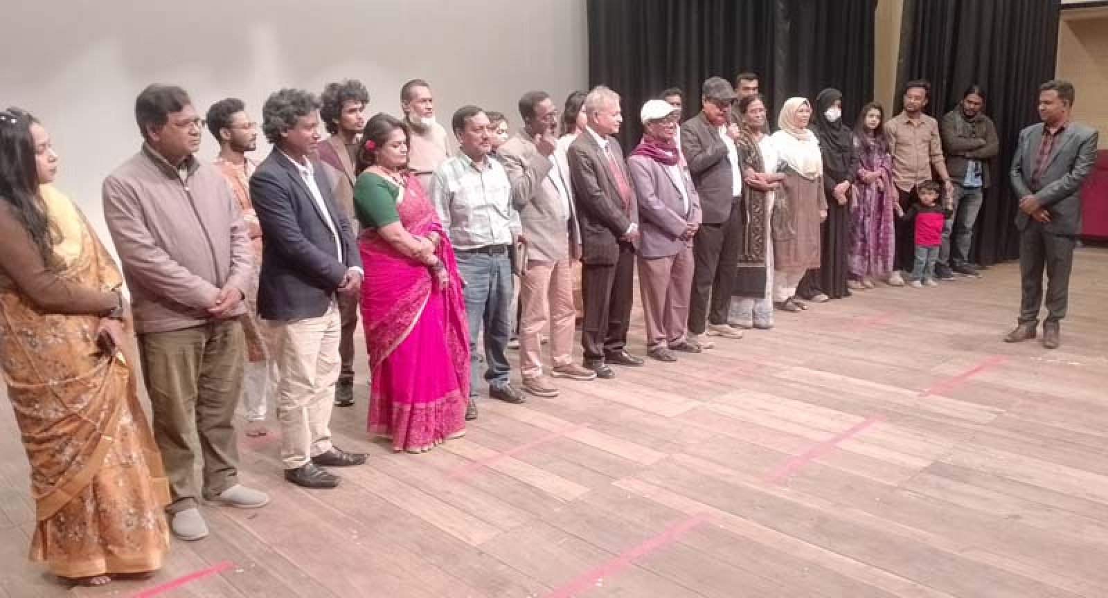 রাজশাহীতে ‘নীল ধ্রুব’ স্বল্পদৈর্ঘ্য চলচ্চিত্রের উন্মোচন