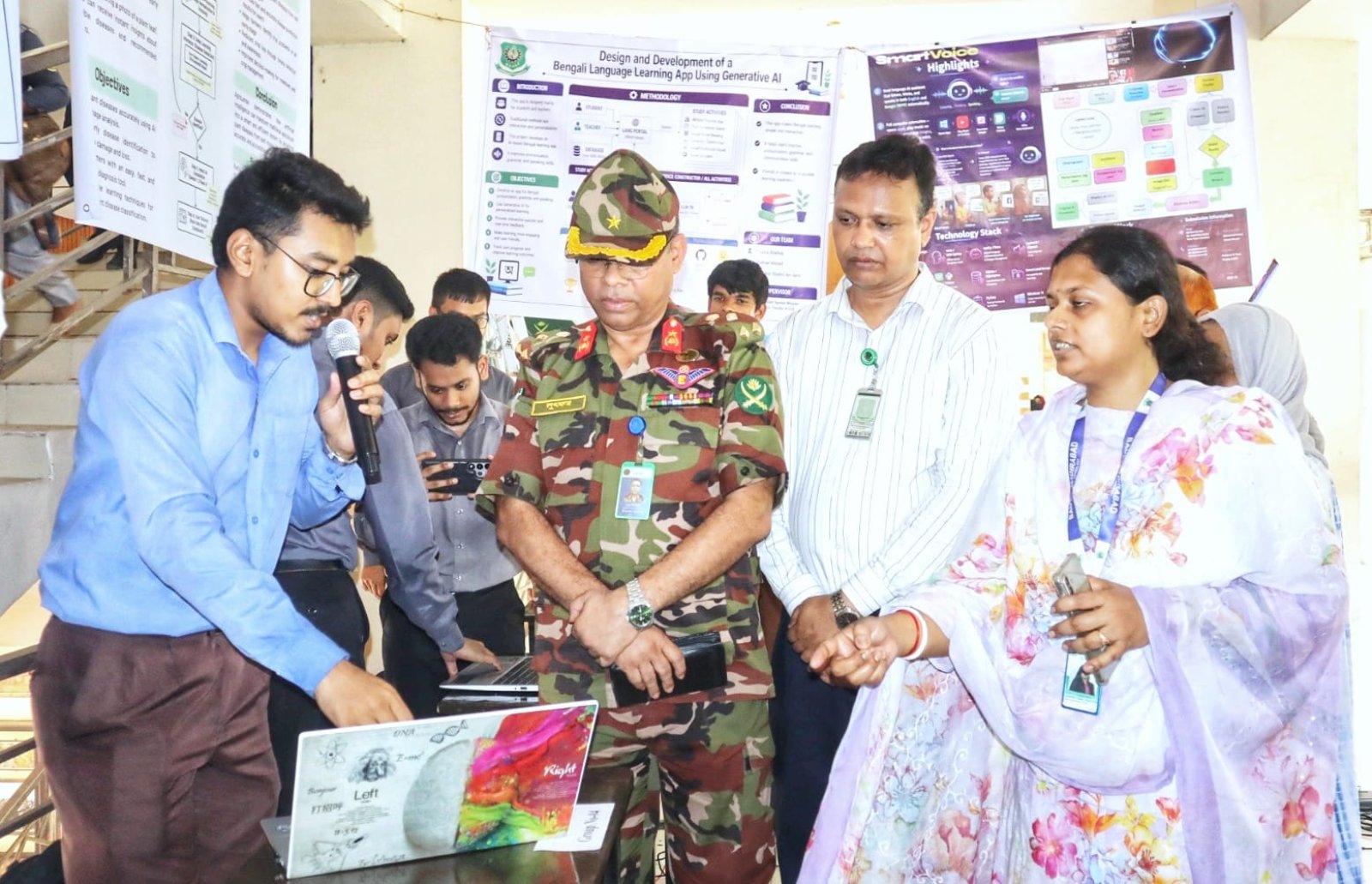বাউয়েটে কম্পিউটার সোসাইটির উদ্যোগে প্রজেক্ট ও পোস্টার প্রদর্শনী অনুষ্ঠিত