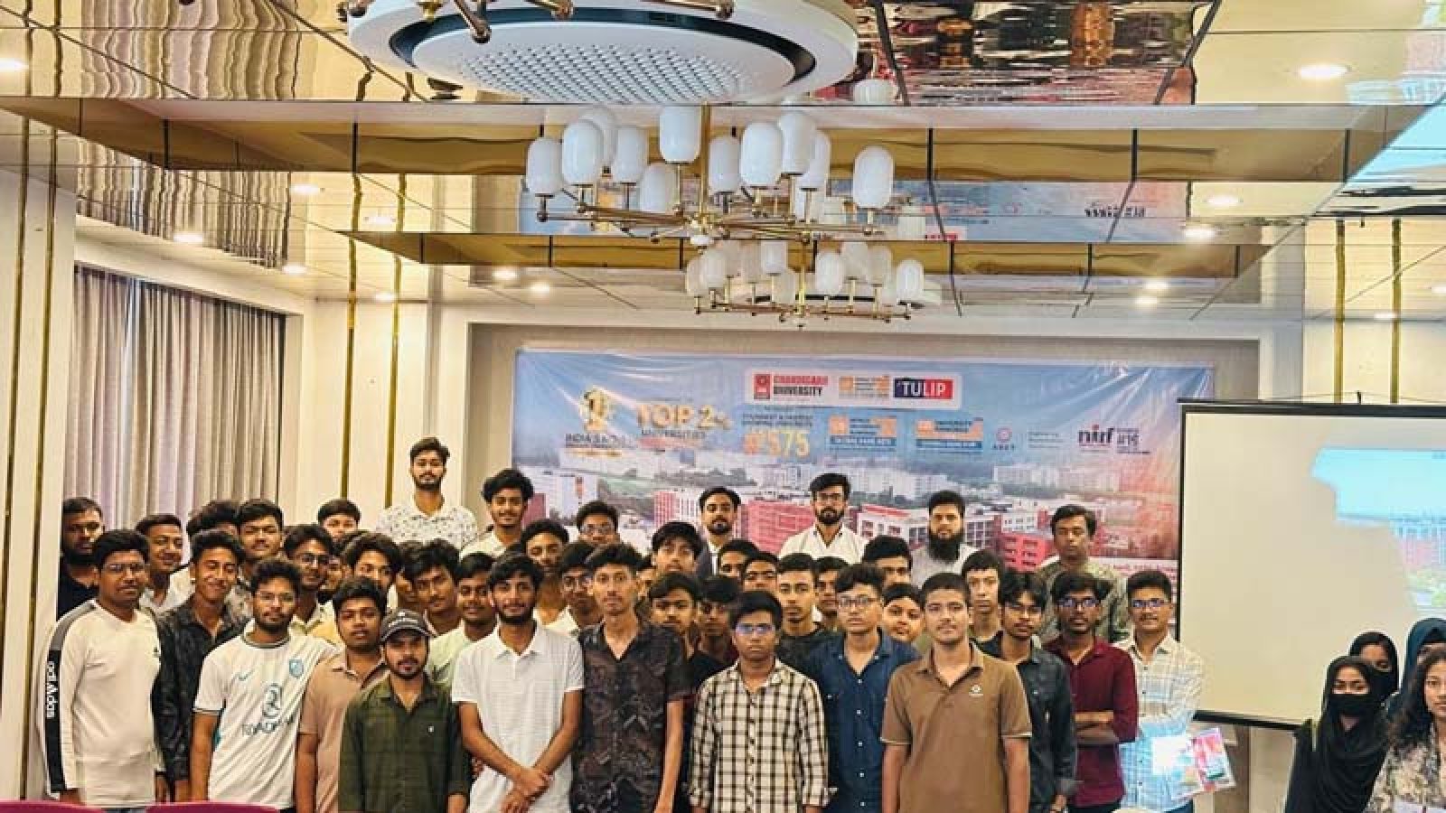 ভারতের চন্ডিগড় ইউনিভার্সিটি’র স্পট অ্যাডমিশন রাজশাহীতে অনুষ্ঠিত