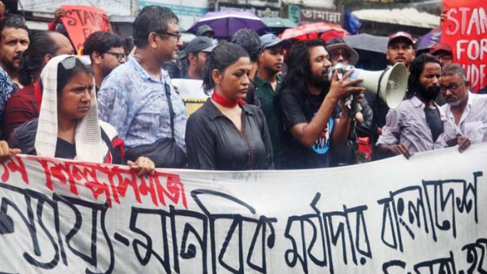 জুলাই আন্দোলনে রাজপথে ছাত্রদের পক্ষে সেদিন কী বলেছিলেন বাঁধন