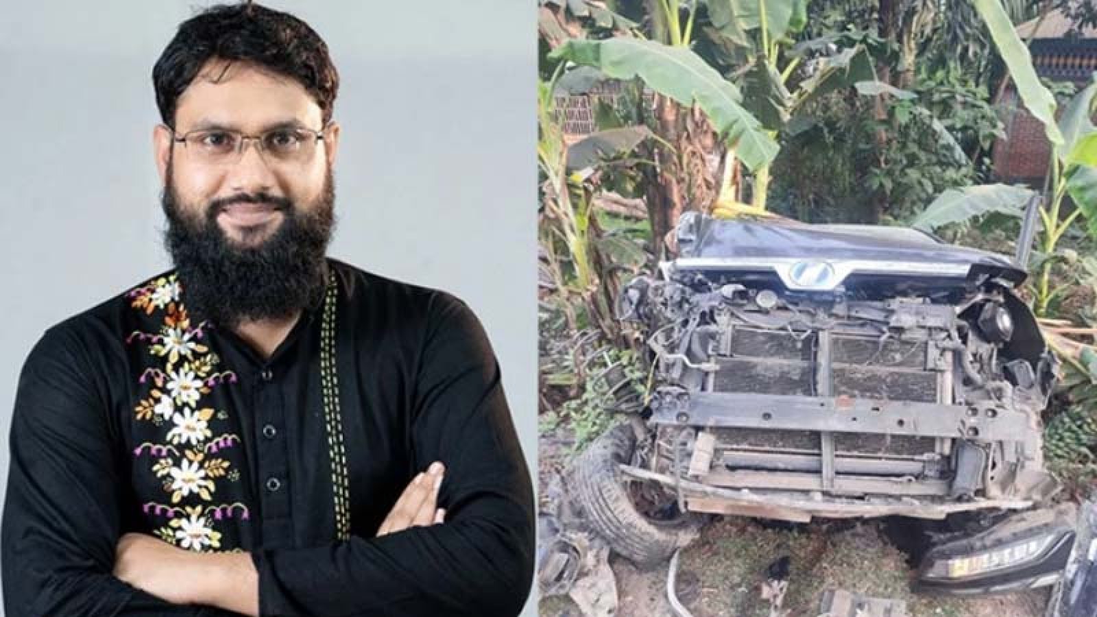 সড়ক দুর্ঘটনার কবলে কুড়িগ্রামের এমপি মুজাহিদ
