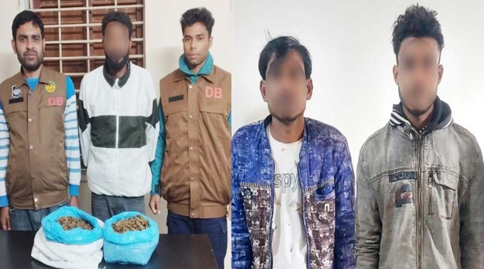 রাজশাহীতে মাদকসহ তিন কারবারি গ্রেফতার