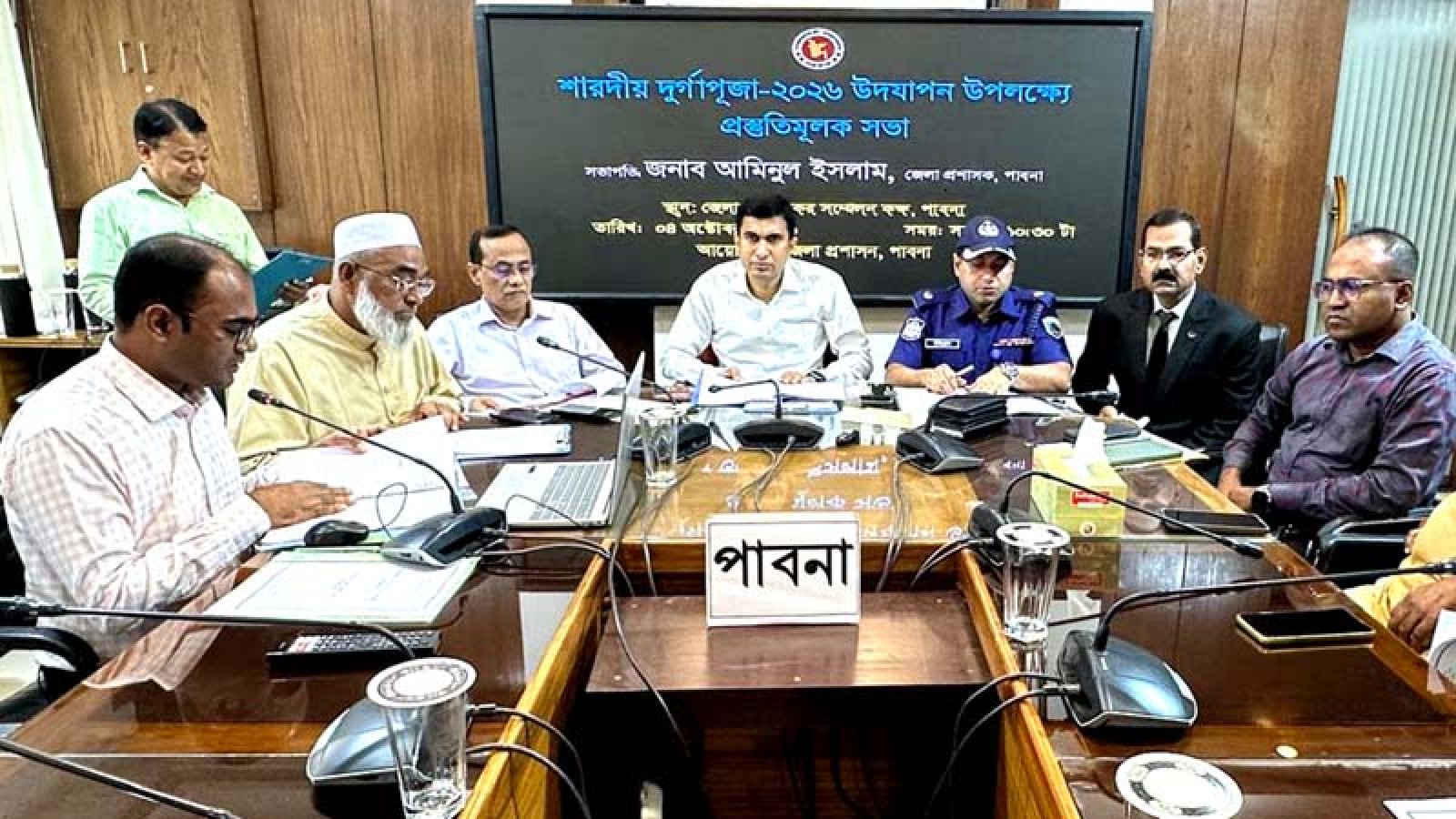 পাবনায় ৩৫৫টি মন্দিরে হবে শারদীয় দুর্গাপূজা ; প্রস্তুতিমূলক সভা অনুষ্ঠিত