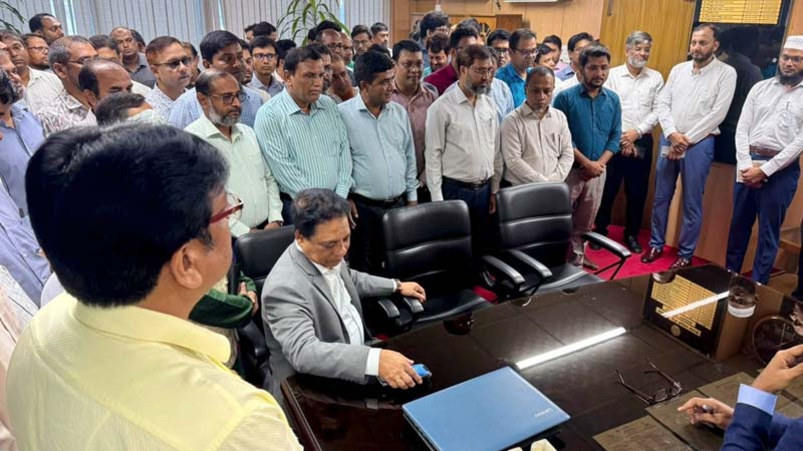 রাকাব অফিসার্স অ্যাসোসিয়েশনের বিভিন্ন দাবি উপস্থাপন