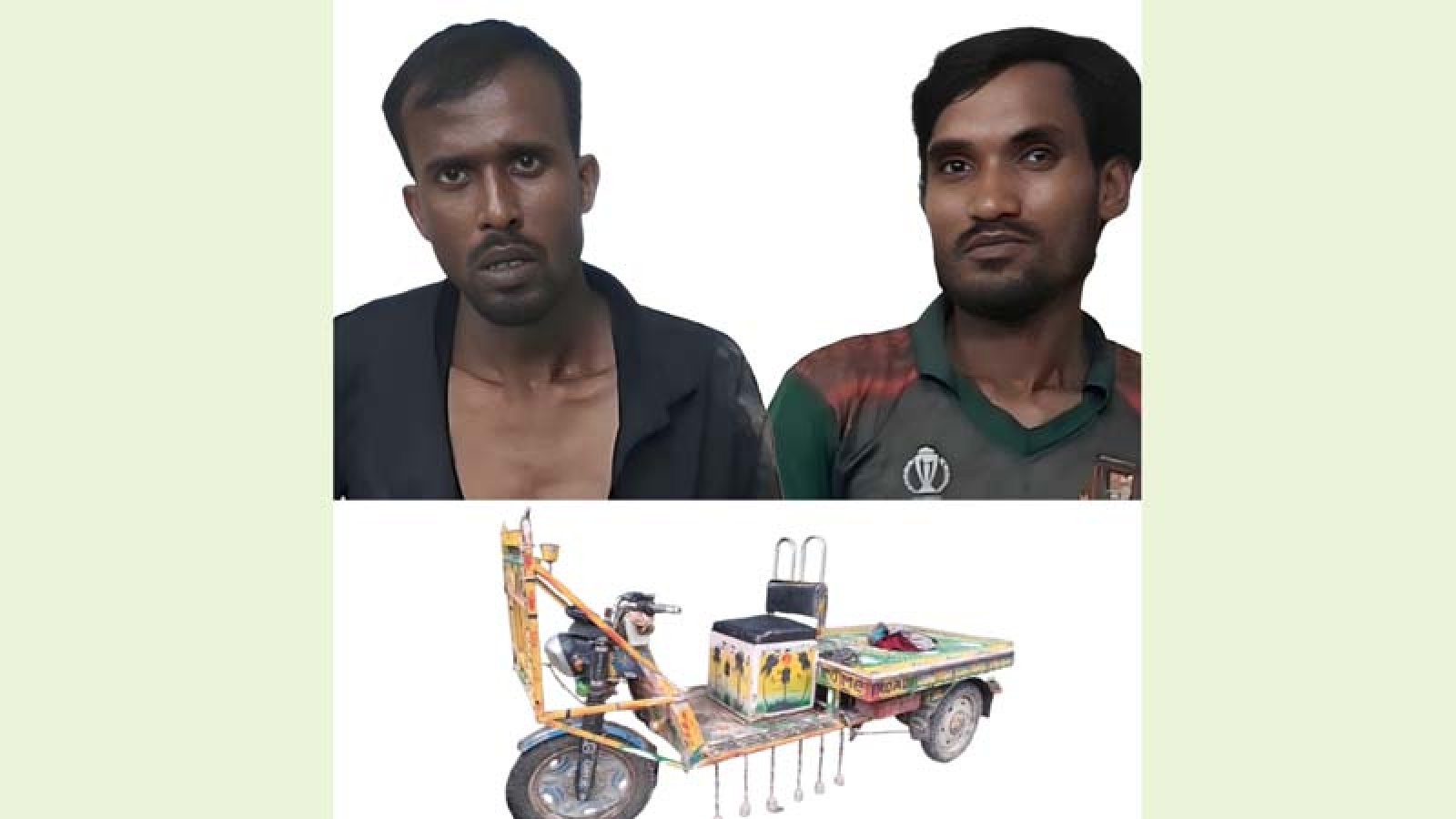 পবায় চুরি যাওয়া ভ্যান ৭২ ঘণ্টার মধ্যে উদ্ধার, গ্রেপ্তার ২