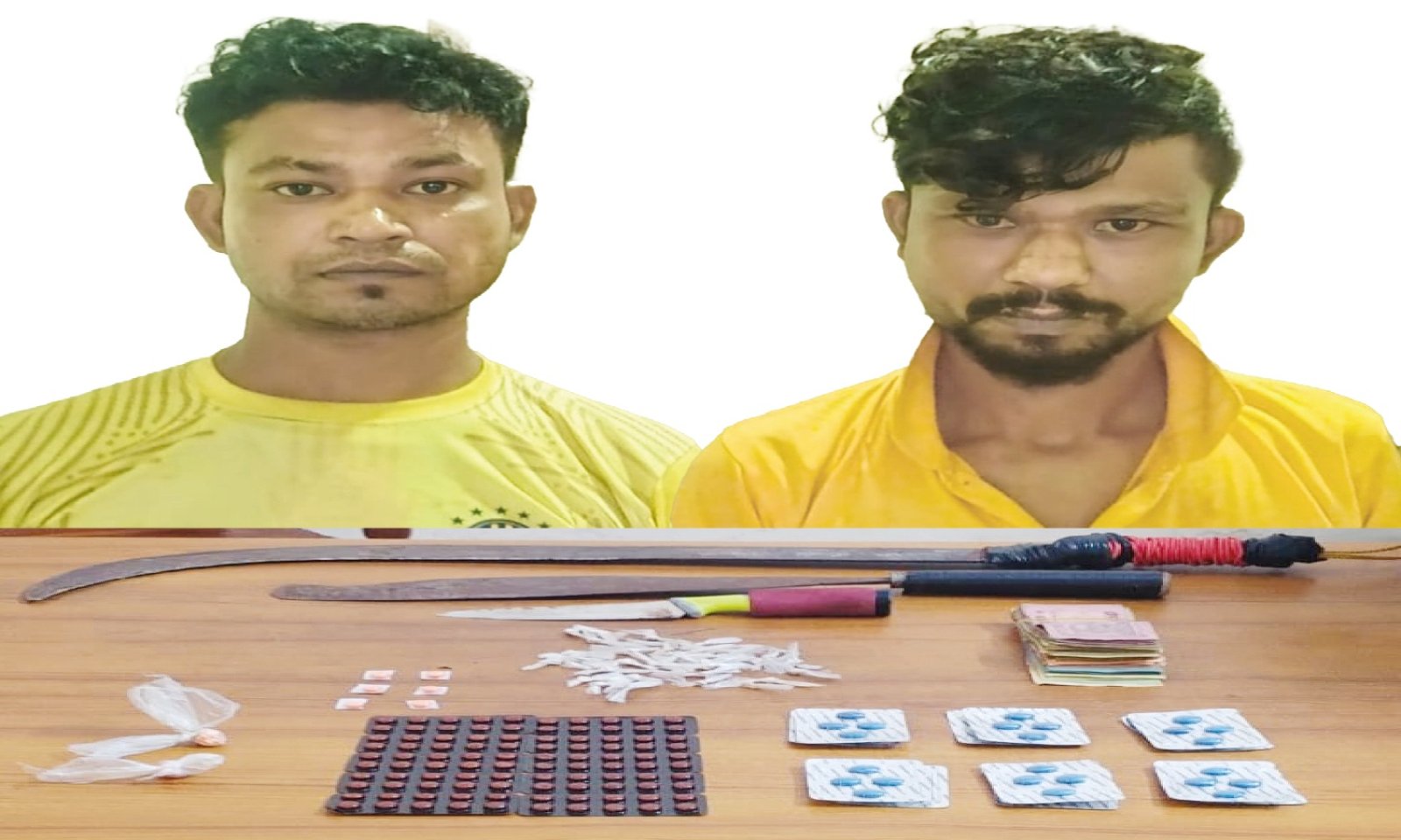 নগরীতে ২ মাদক কারবারি গ্রেপ্তার