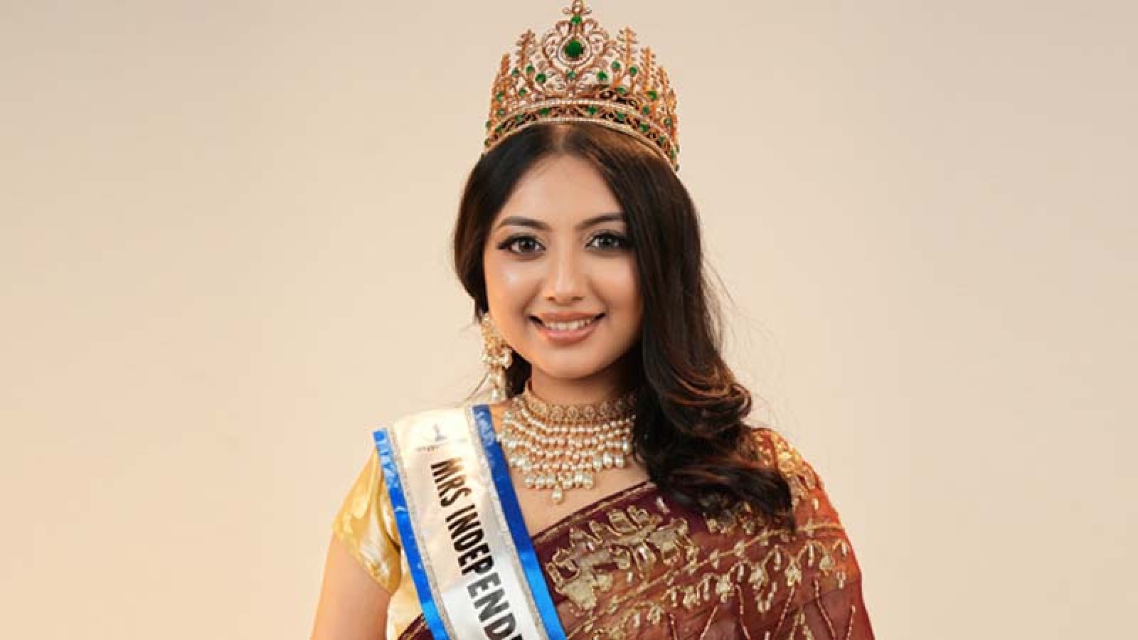 ‘মিসেস ইন্ডিপেন্ডেন্ট ইন্টারন্যাশনাল’ বিজয়ী বাংলাদেশের তমা