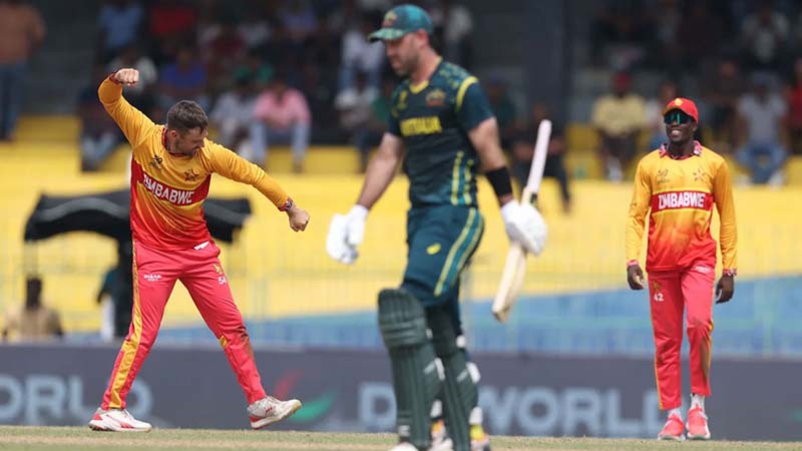 বিশ্বকাপ থেকে বিদায় অস্ট্রেলিয়ার, সুপার এইটে জিম্বাবুয়ে