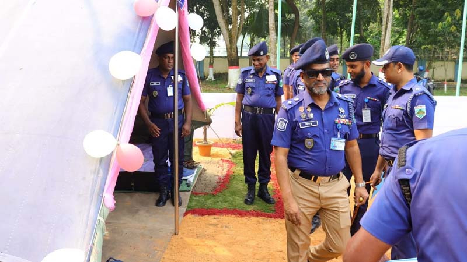 সিরাজগঞ্জে পুলিশ সদস্যদের বিভাগীয় পদোন্নতি পরীক্ষা
