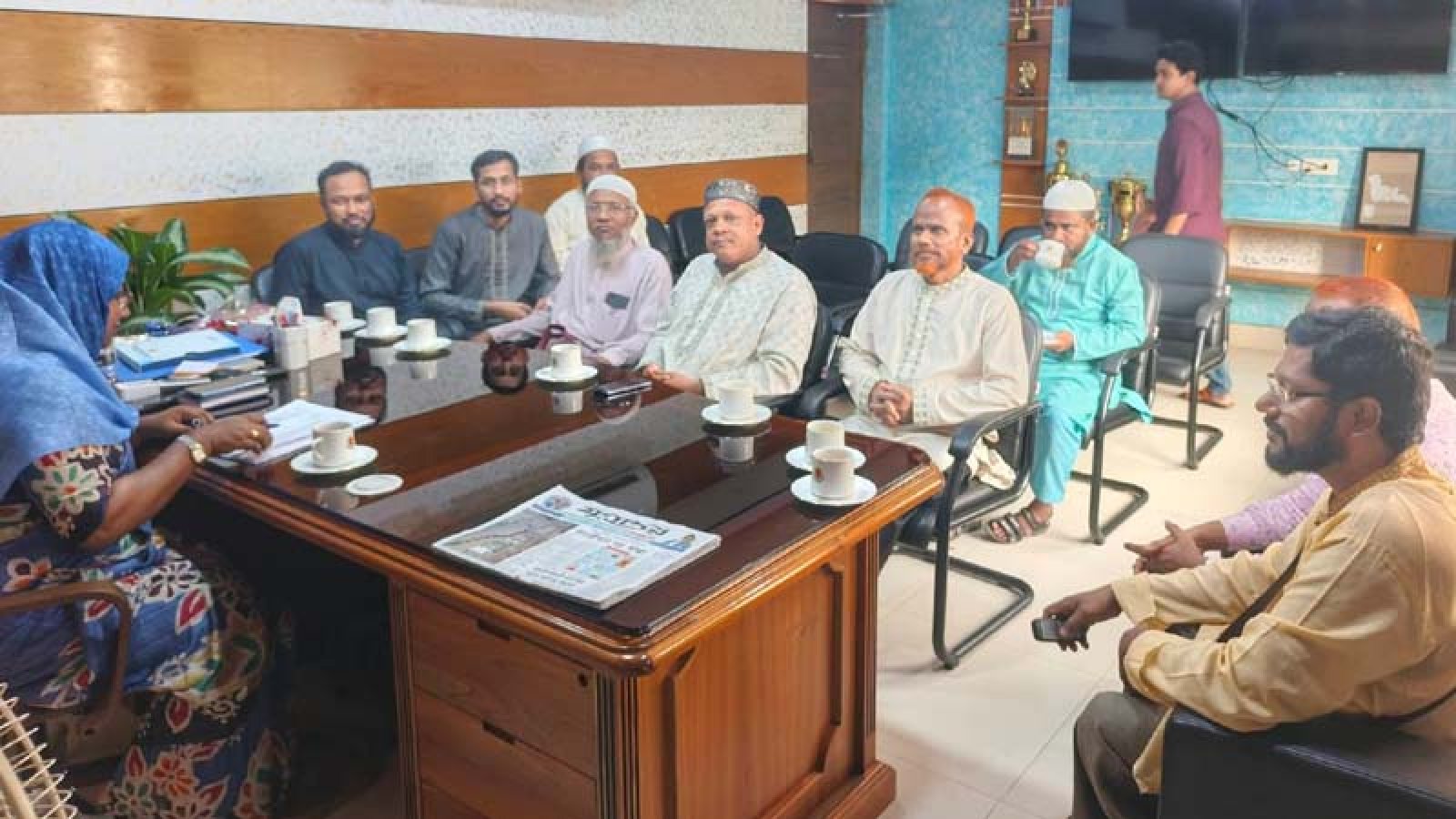 পত্নীতলায় নবাগত ইউএনও রিফাত আরা সাথে জামায়াত নেতৃবৃন্দের সৌজন্য সাক্ষাৎ