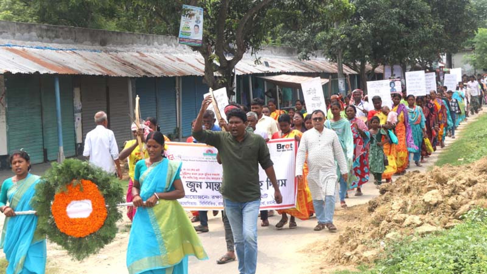 গোদাগাড়ীতে ঐতিহাসিক সান্তাল হুল দিবস উদযাপিত