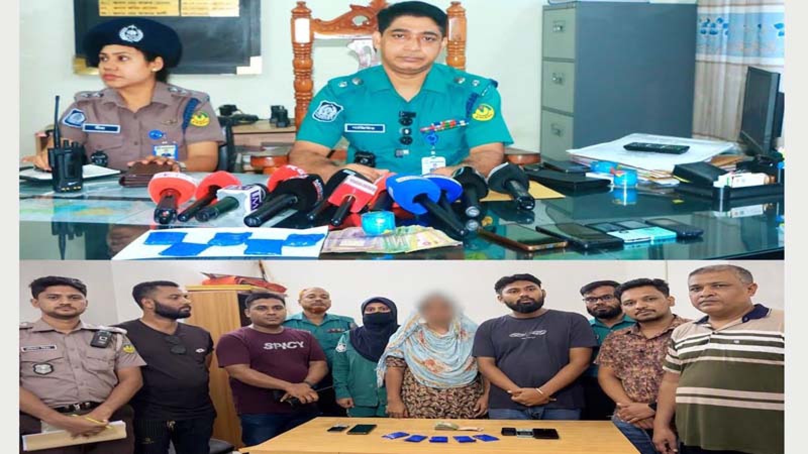 বায়ায় ২ মাদক ব্যবসায়ী গ্রেপ্তার