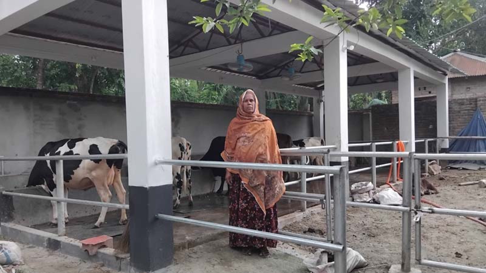 গ্রামের নারীদের অনুপ্রেরণা মুর্শিদা