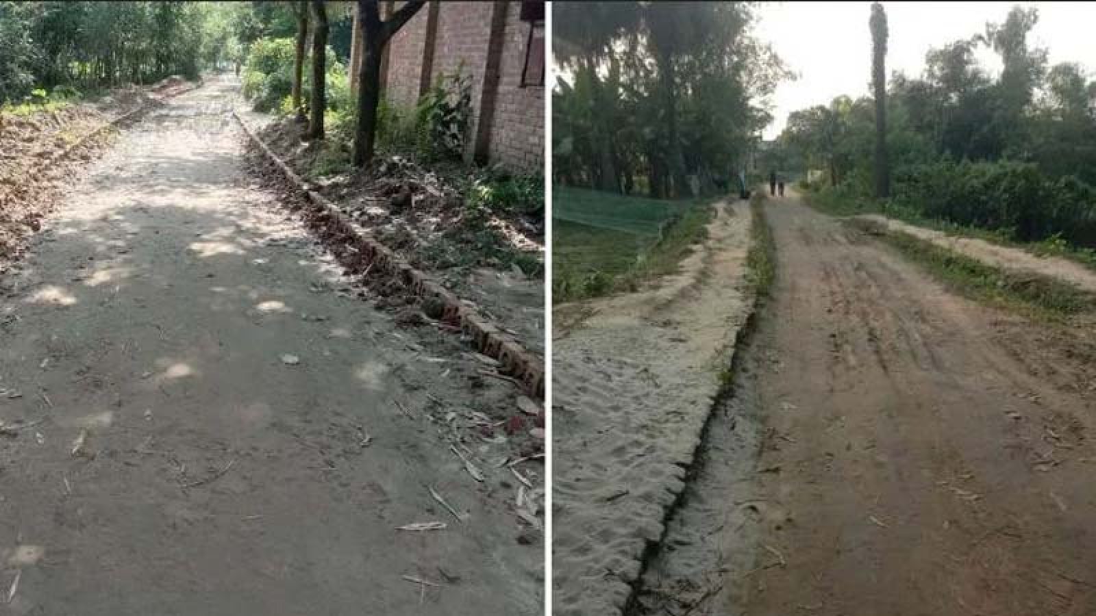 বগুড়ায় দুই বছরেও শেষ হয়নি কোটি টাকার কাজ, ১২ ট্রাক ইটসহ উধাও ঠিকাদার