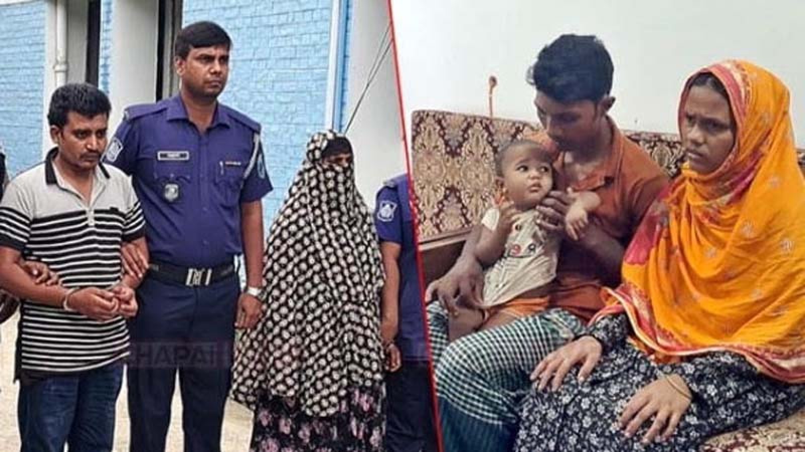চাচাতো বোনের কাছ থেকে ছিনিয়ে নেওয়া ১১ মাসের শিশু ৩৬ ঘণ্টা পর উদ্ধার