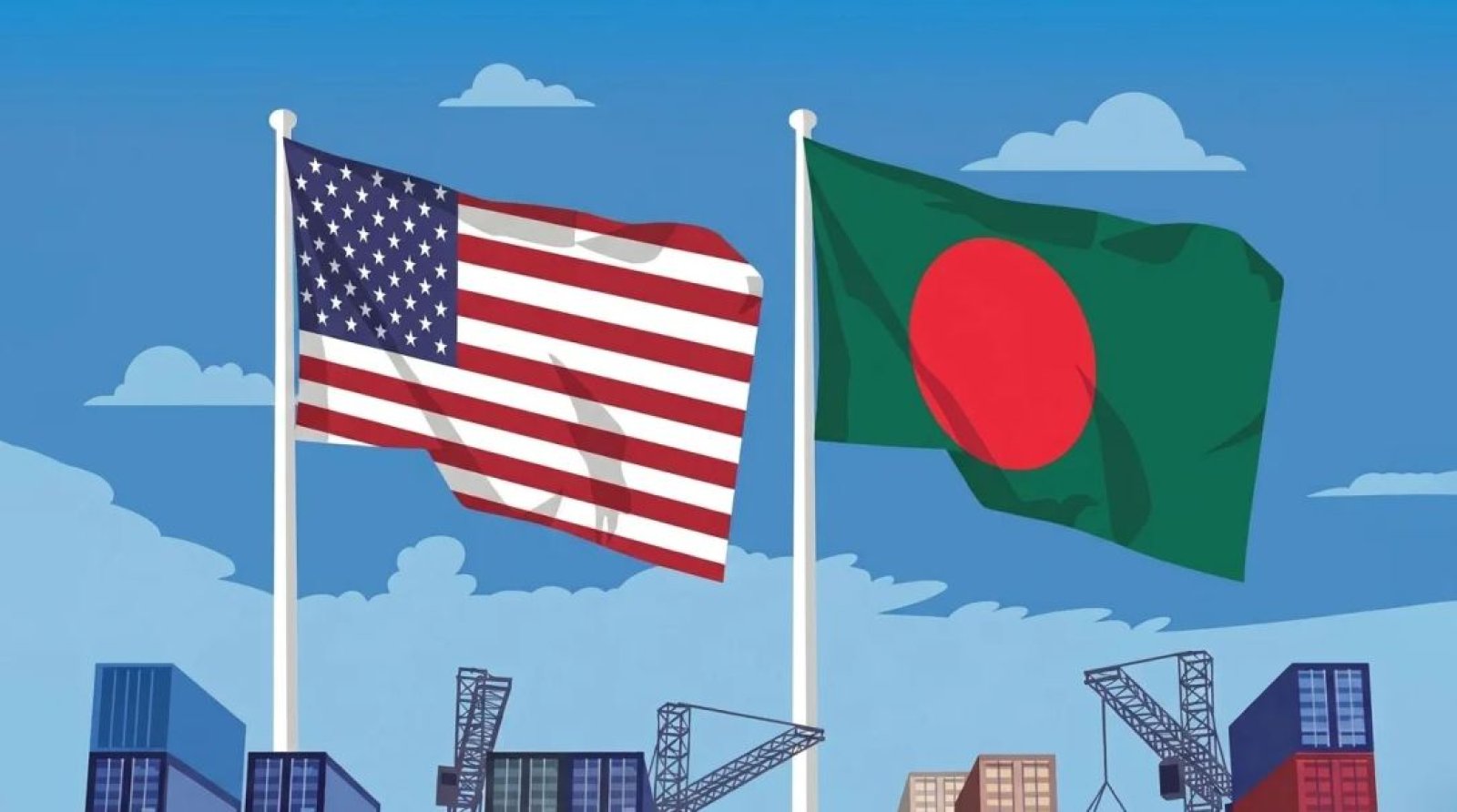 বদলে যাচ্ছে বাংলাদেশ-যুক্তরাষ্ট্র বাণিজ্য: পণ্য যাচ্ছে কম, আসছে বেশি