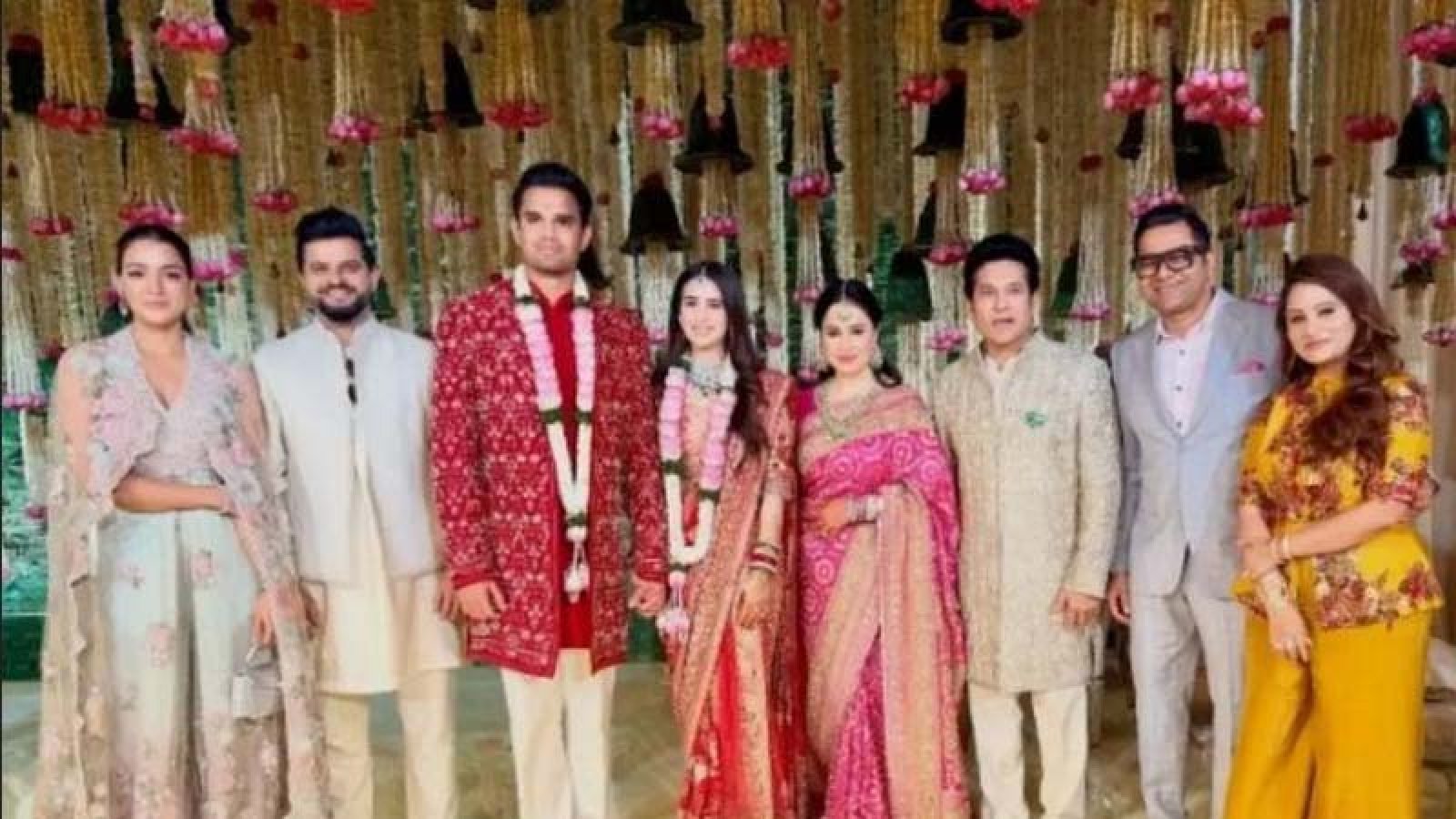 বিয়ে করলেন শচীন-পুত্র অর্জুন তেন্ডুলকর, সুরেশ রায়নার শুভেচ্ছা নবদম্পতিকে