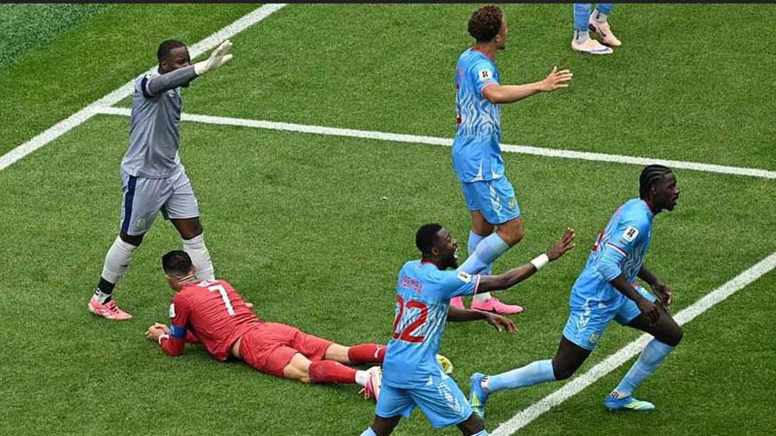 চমক জাগিয়ে পর্তুগালকে রুখে দিল ডিআর কঙ্গো