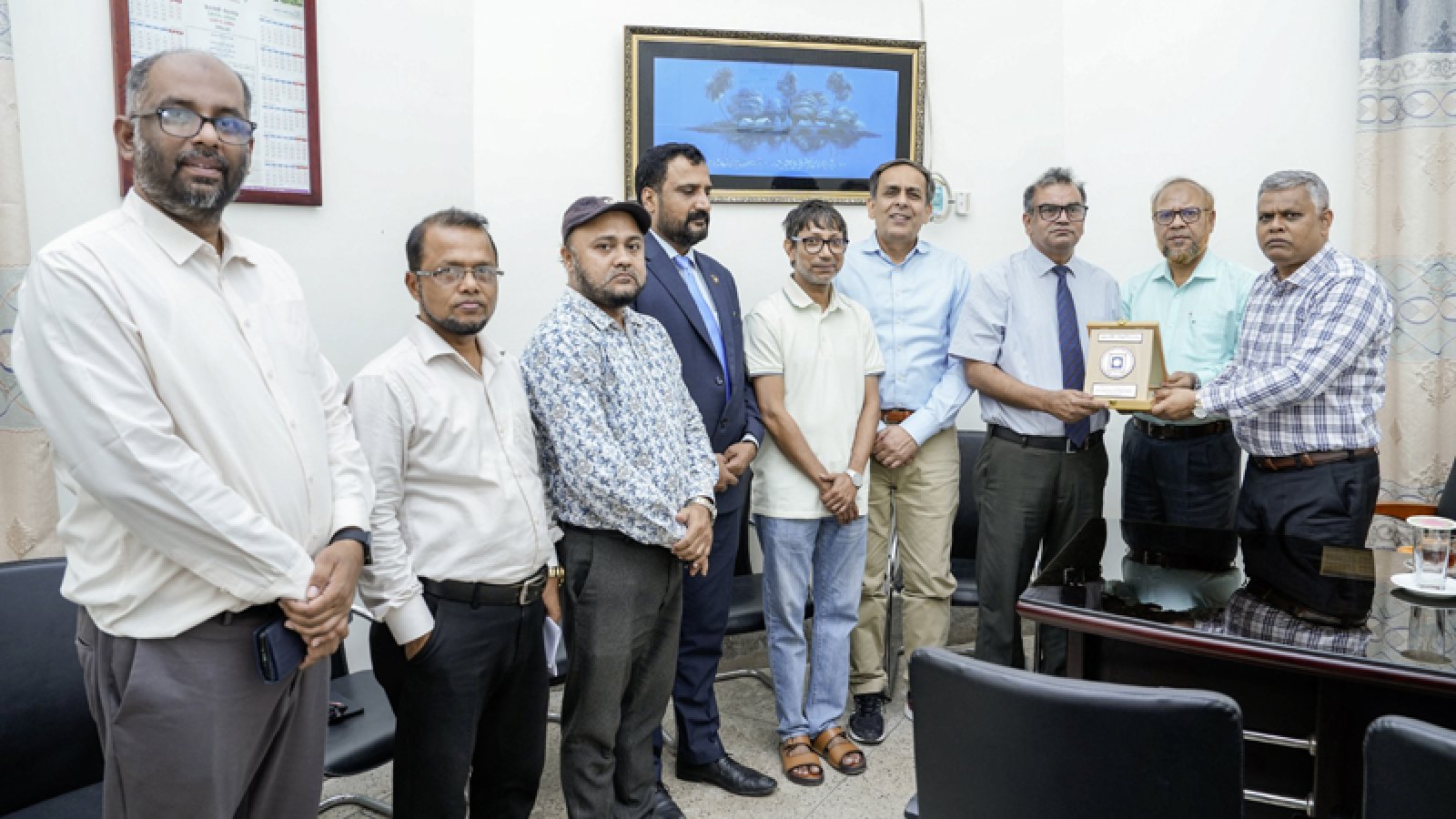 রাবিতে পাকিস্তানের হায়ার এডুকেশন কমিশন প্রতিনিধিদল সফরে