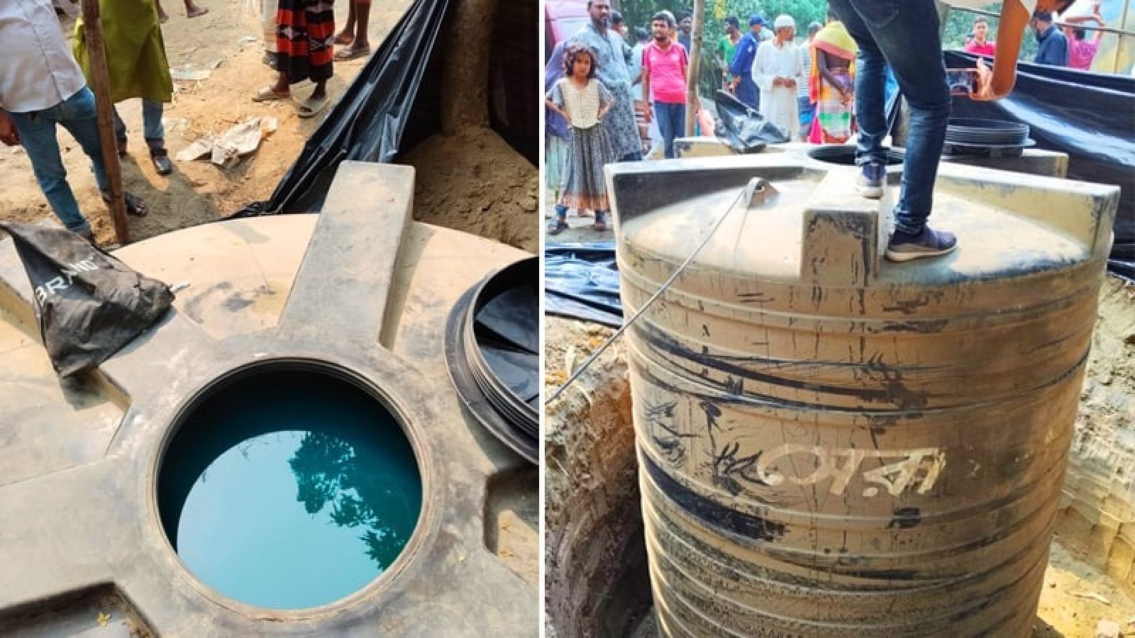 মাটির নিচে মজুত করা ১০ হাজার লিটার ডিজেল জব্দ