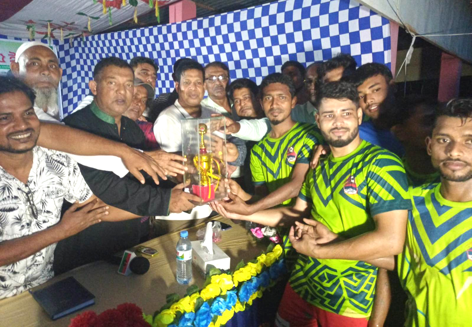 শহীদ জিয়া স্মৃতি ফুটবলে নওহাটা পৌরসভা কৃষকদল চ্যাম্পিয়ন