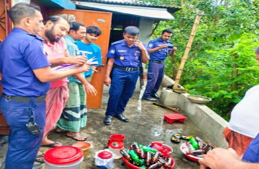 কেশরহাটে গ্রামবাসীর সহযোগিতায় চোলায়মদ উদ্ধার