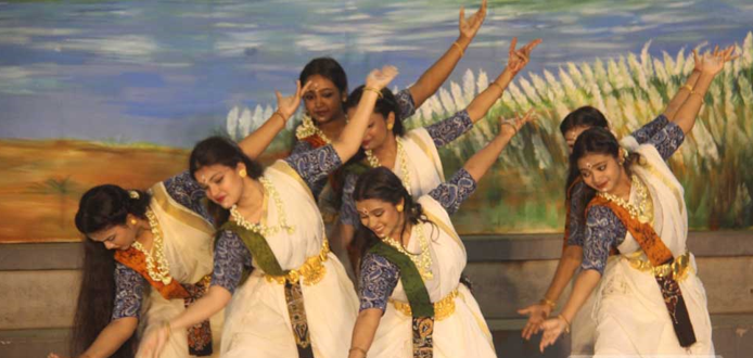 সেন্ট যোসেফ স্কুলে ছায়ানটের শরৎ বন্দনা