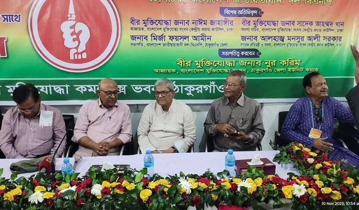 পাকিস্তানি হানাদারদের সহযোগীরা দেশের স্বাধীনতাকে গিলে খাওয়ার চেষ্টা করছে : মির্জা ফখরুল